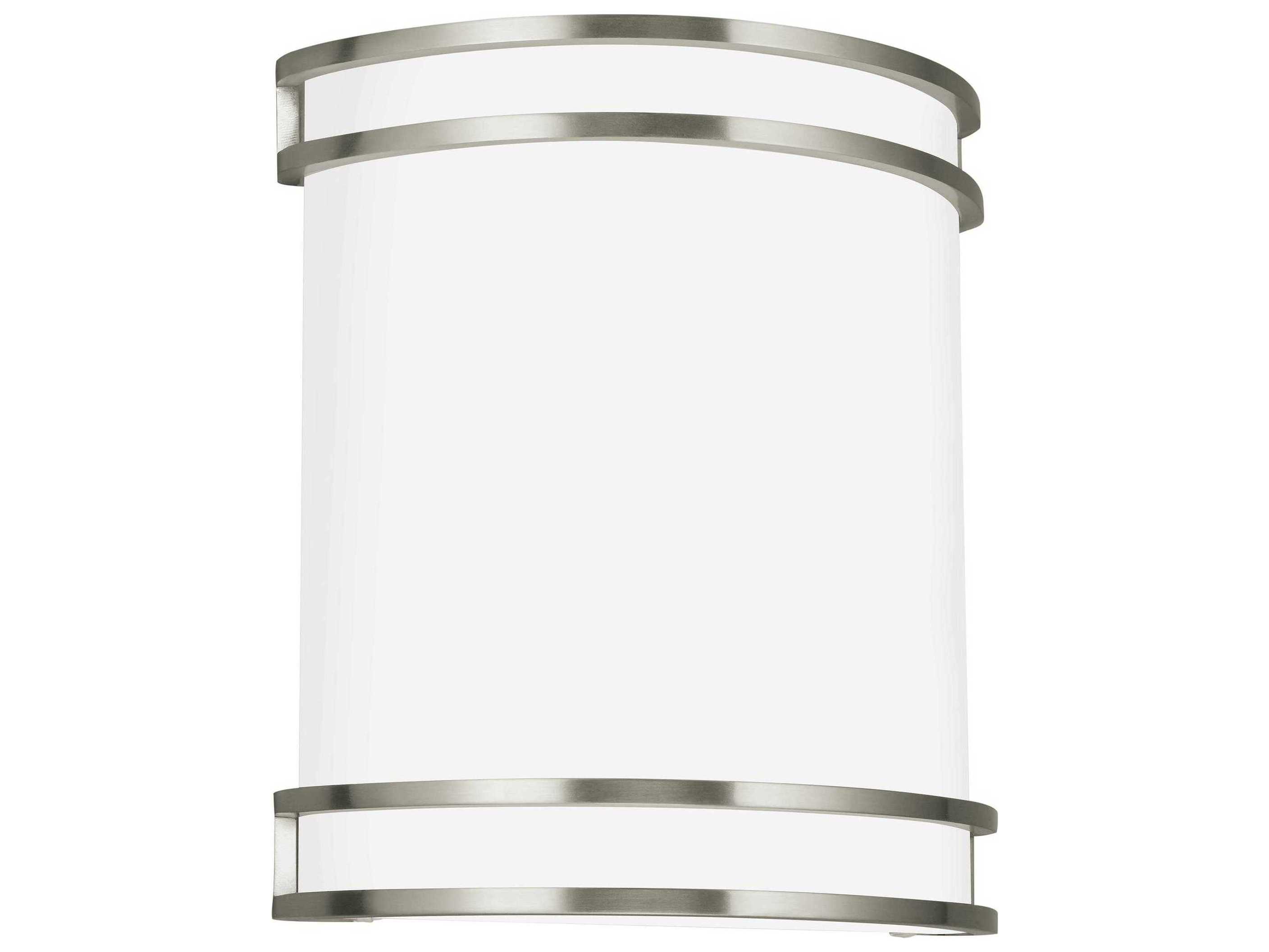 Generation Lighting Ravel 1-Light Brushed Nickel LED Wall Sconce