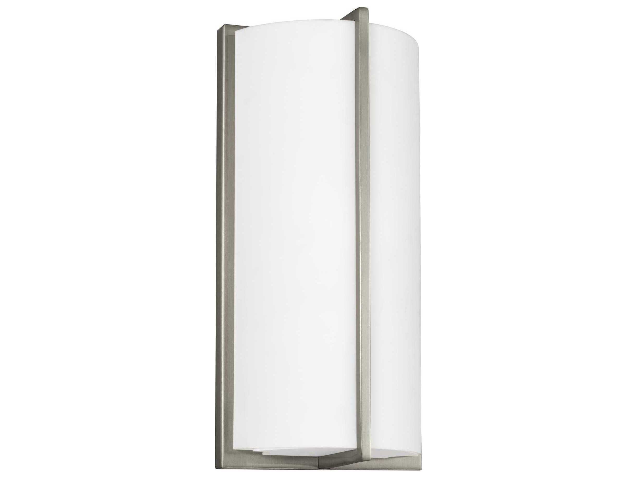 Generation Lighting Faron 1-Light Brushed Nickel LED Wall Sconce