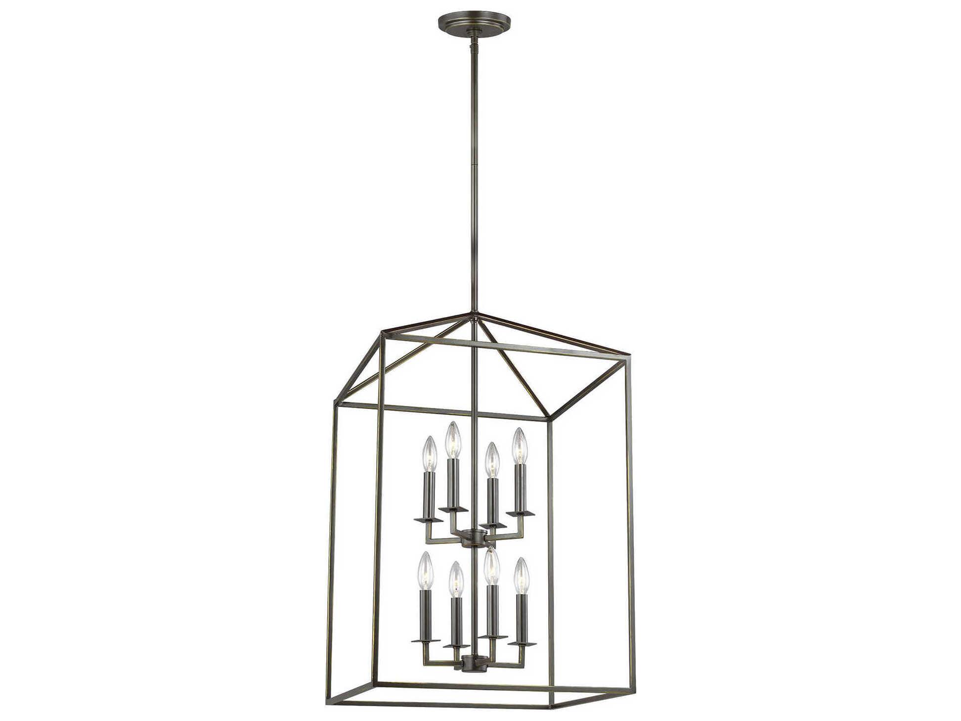 Generation Lighting Perryton 8-Light Bronze Pendant