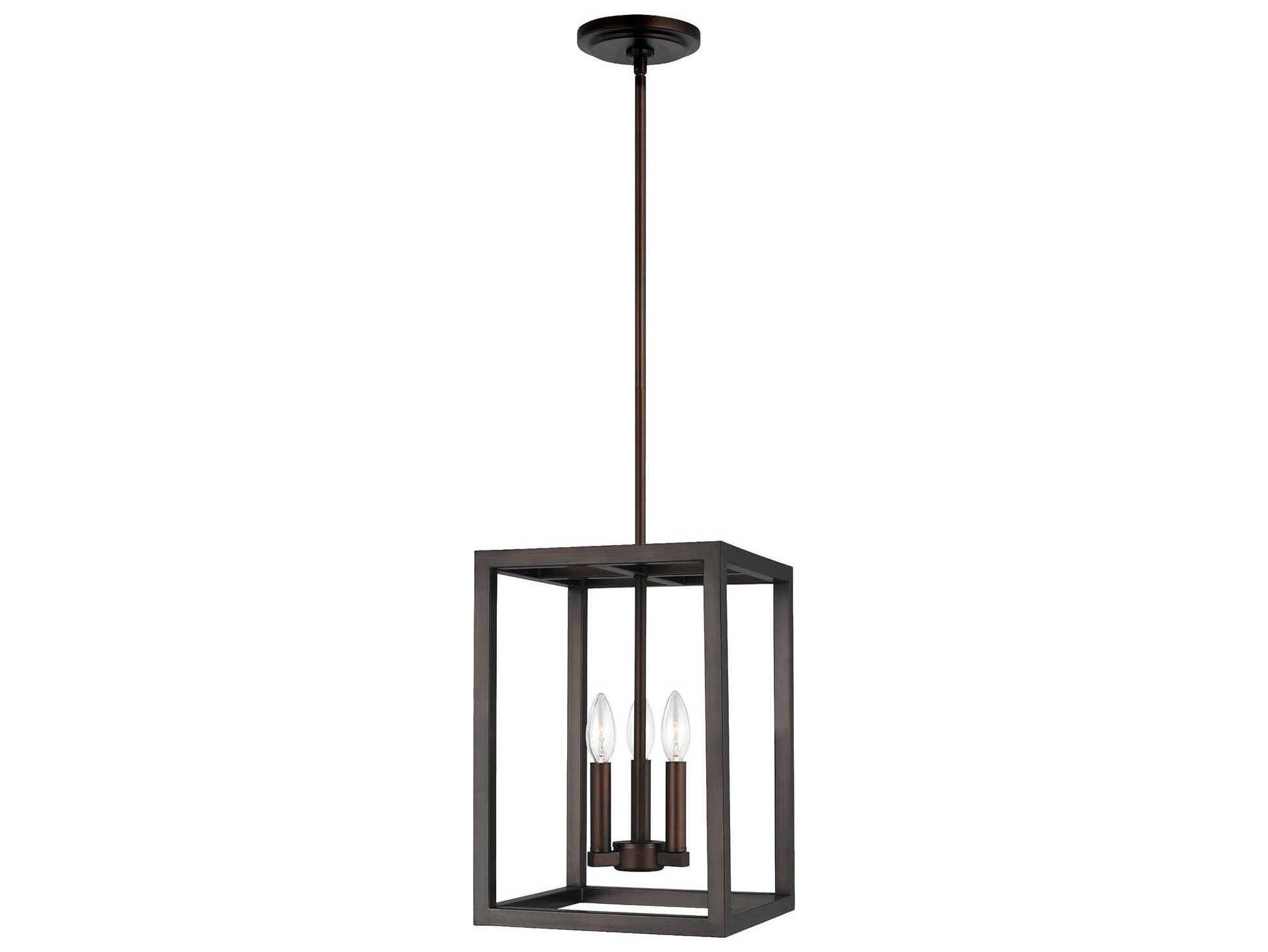 Generation Lighting Moffet Street 3-Light Bronze Mini Pendant