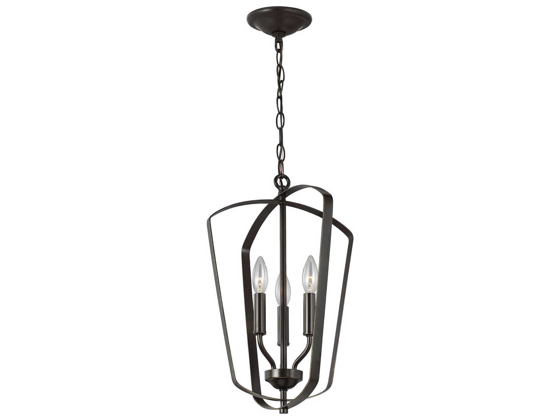 Generation Lighting Romee 3-Light Bronze Mini Pendant