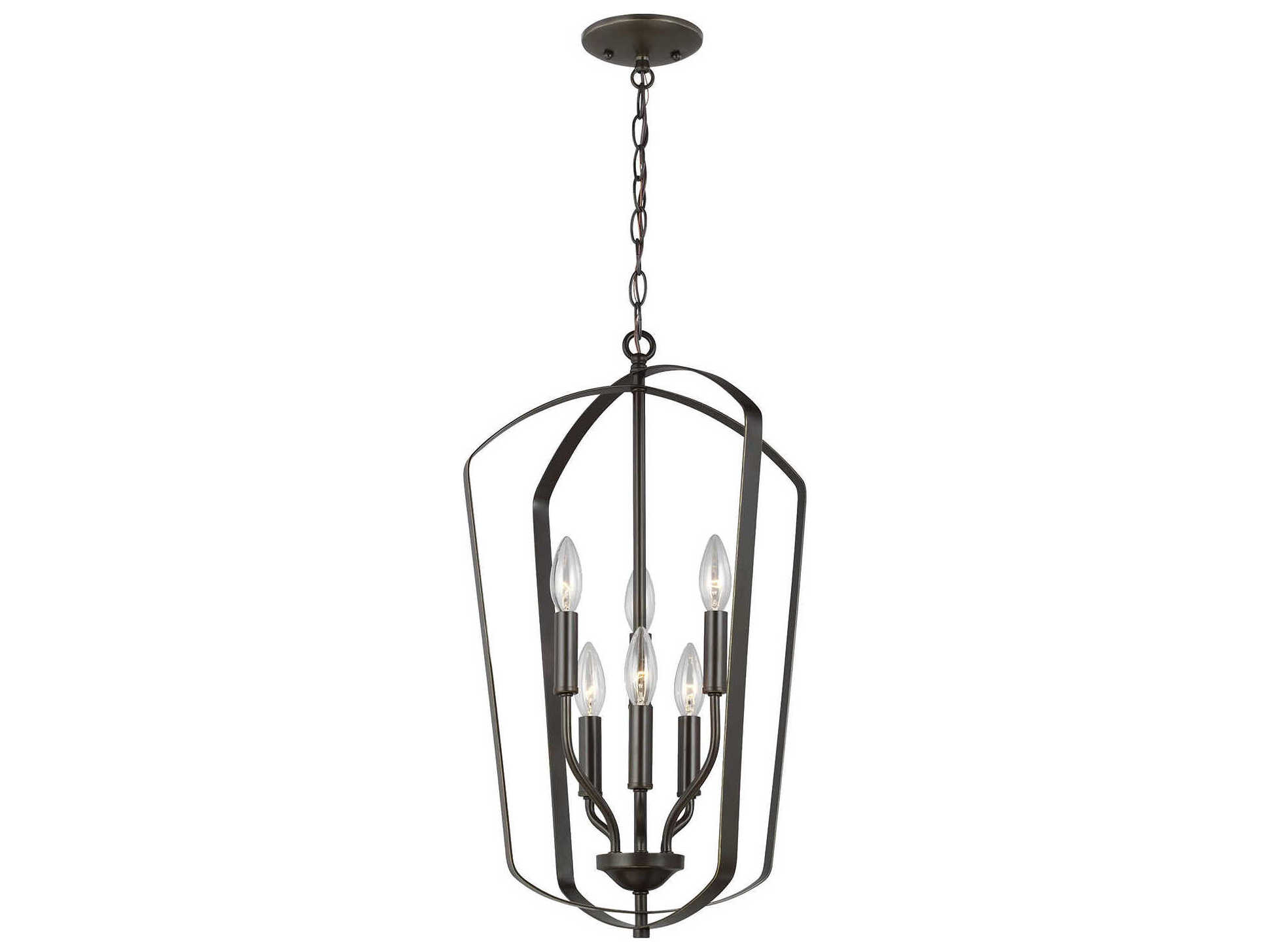 Generation Lighting Romee 6-Light Bronze Pendant