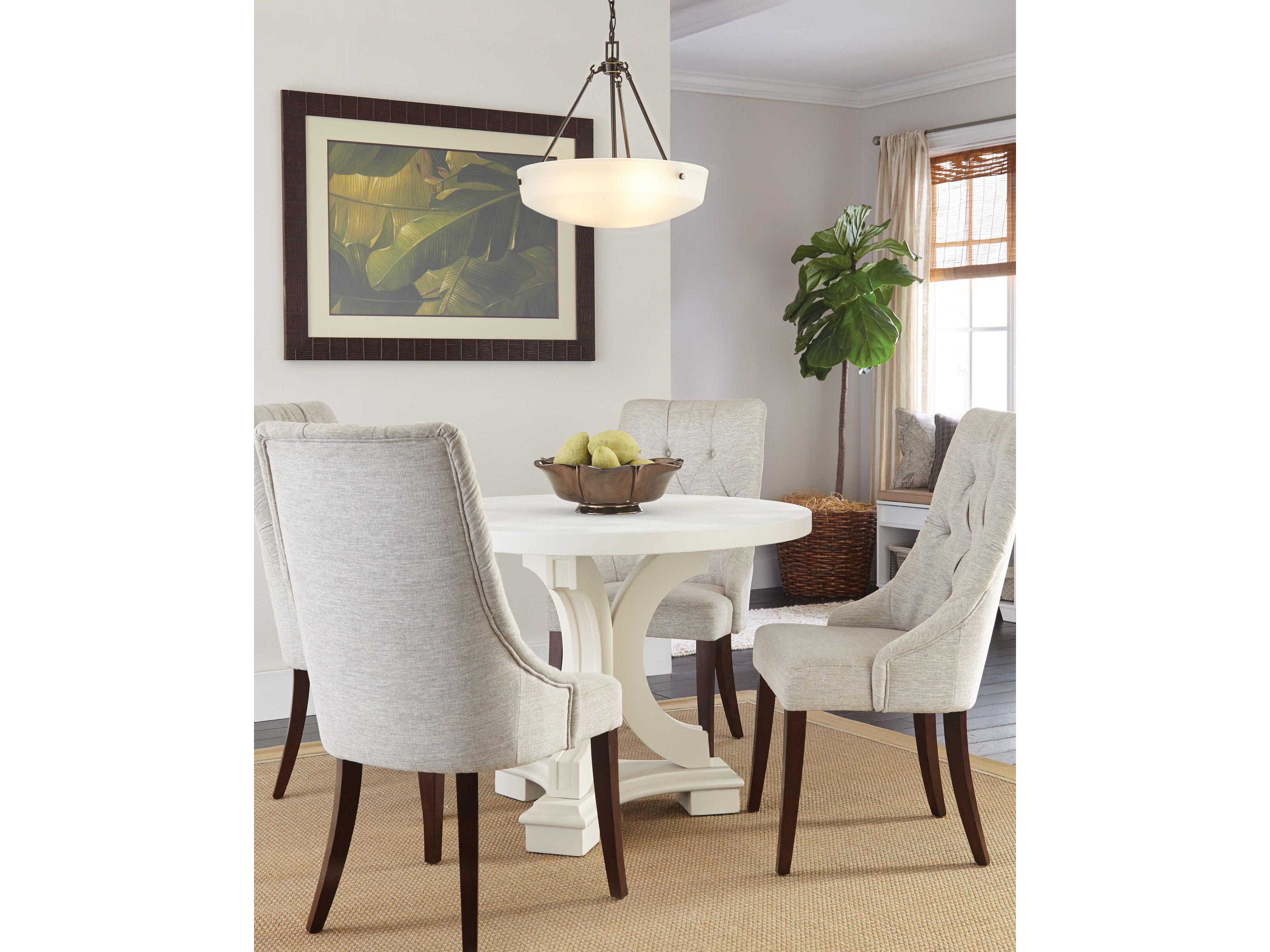 Generation Lighting Kerrville 3-Light Bronze Glass Bowl Pendant