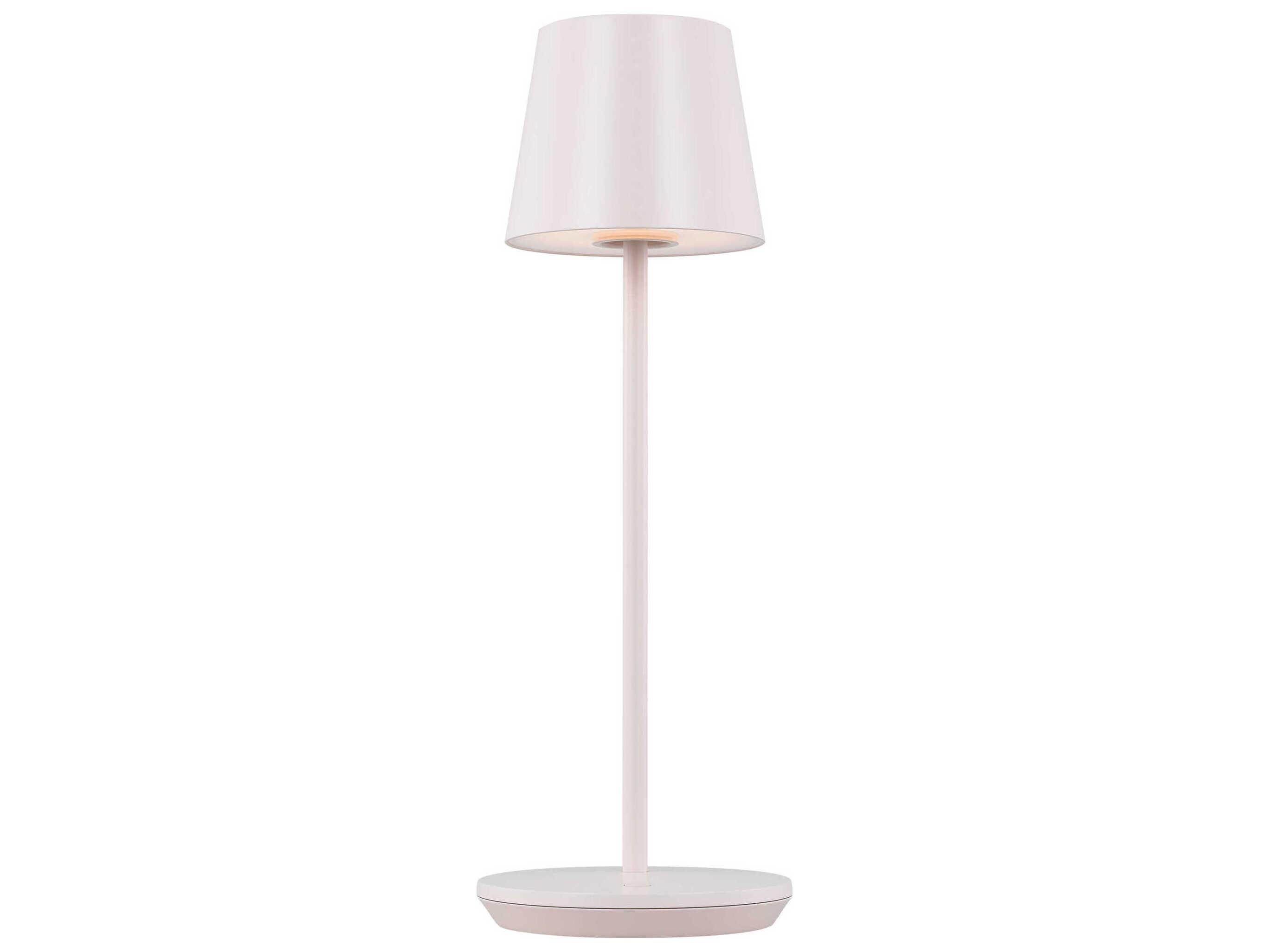 Generation Lighting Mena Pale Pink Aluminum Table Lamp