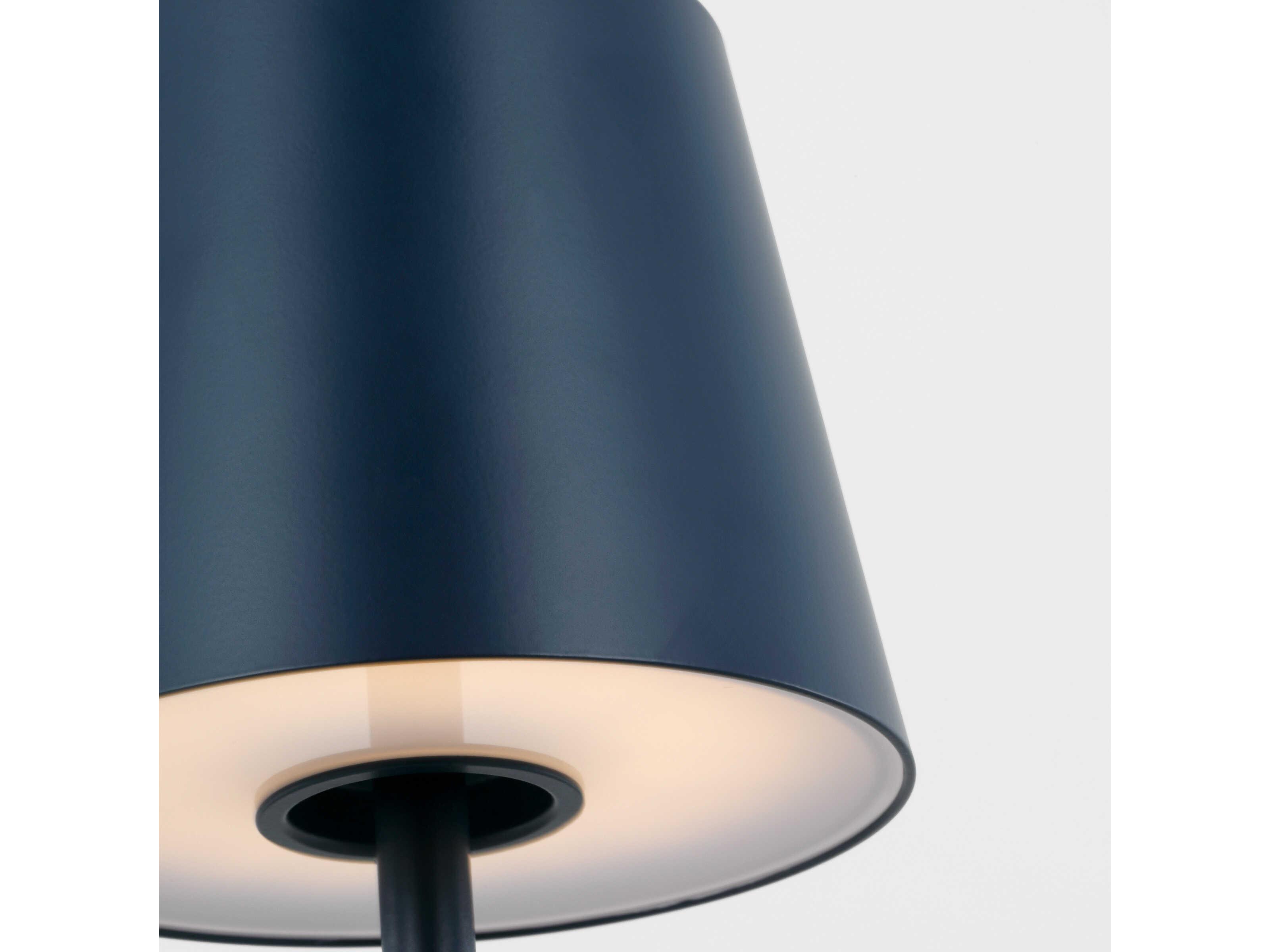 Generation Lighting Mena Hague Blue Aluminum Table Lamp