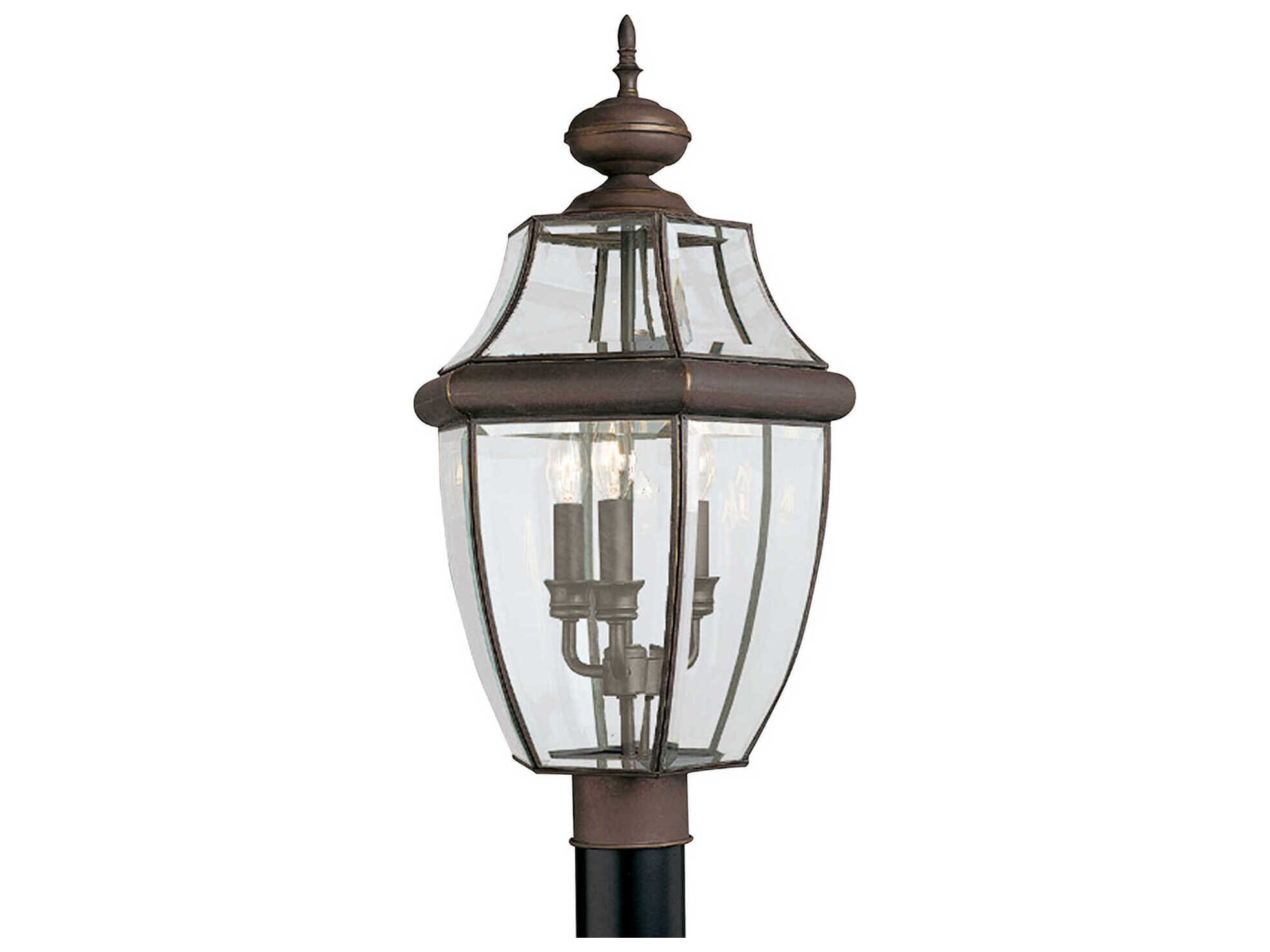 Generation Lighting Lancaster 3 - Light Outdoor Post Light
