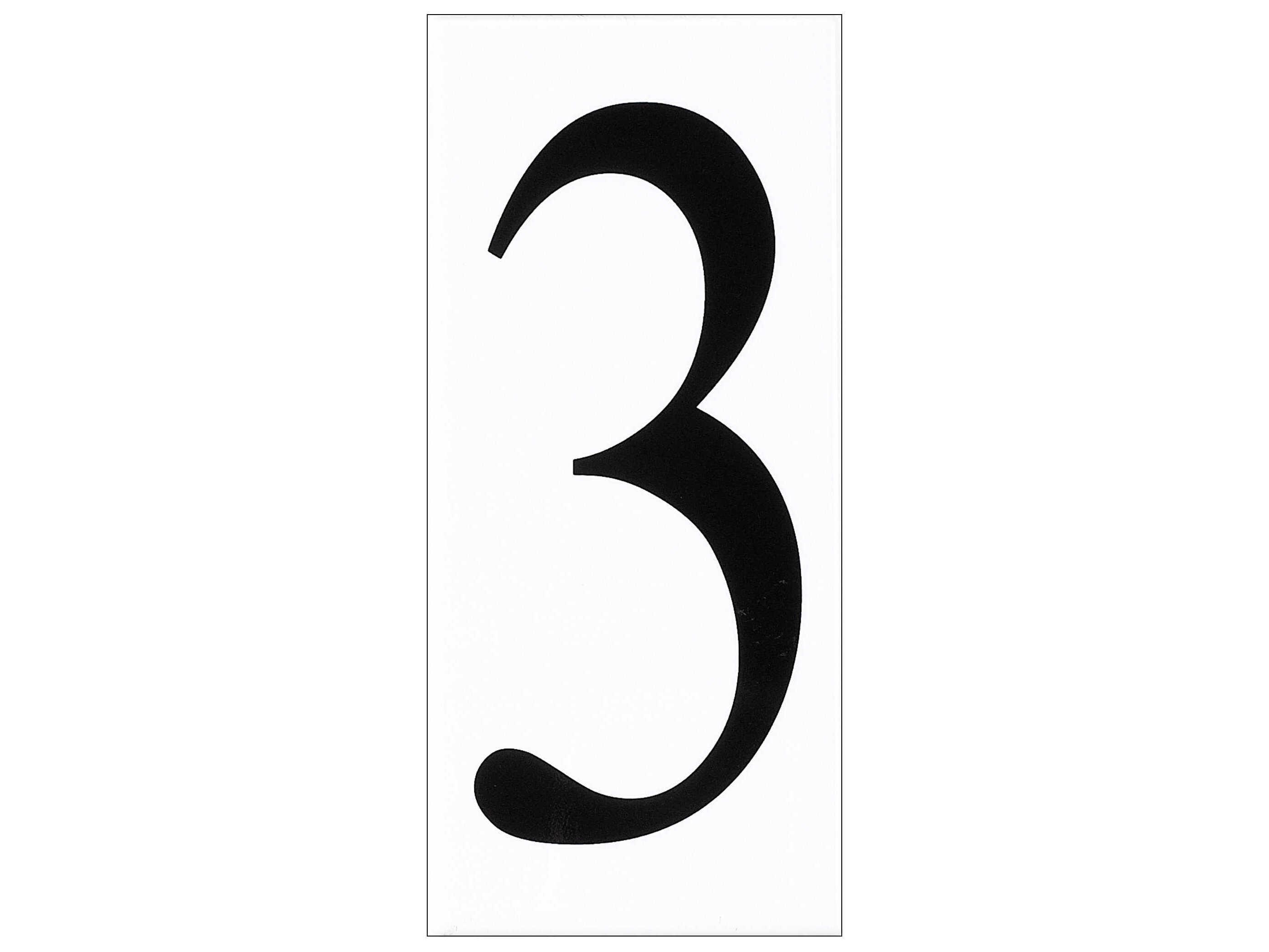 Generation Lighting Address Number-3 Tile