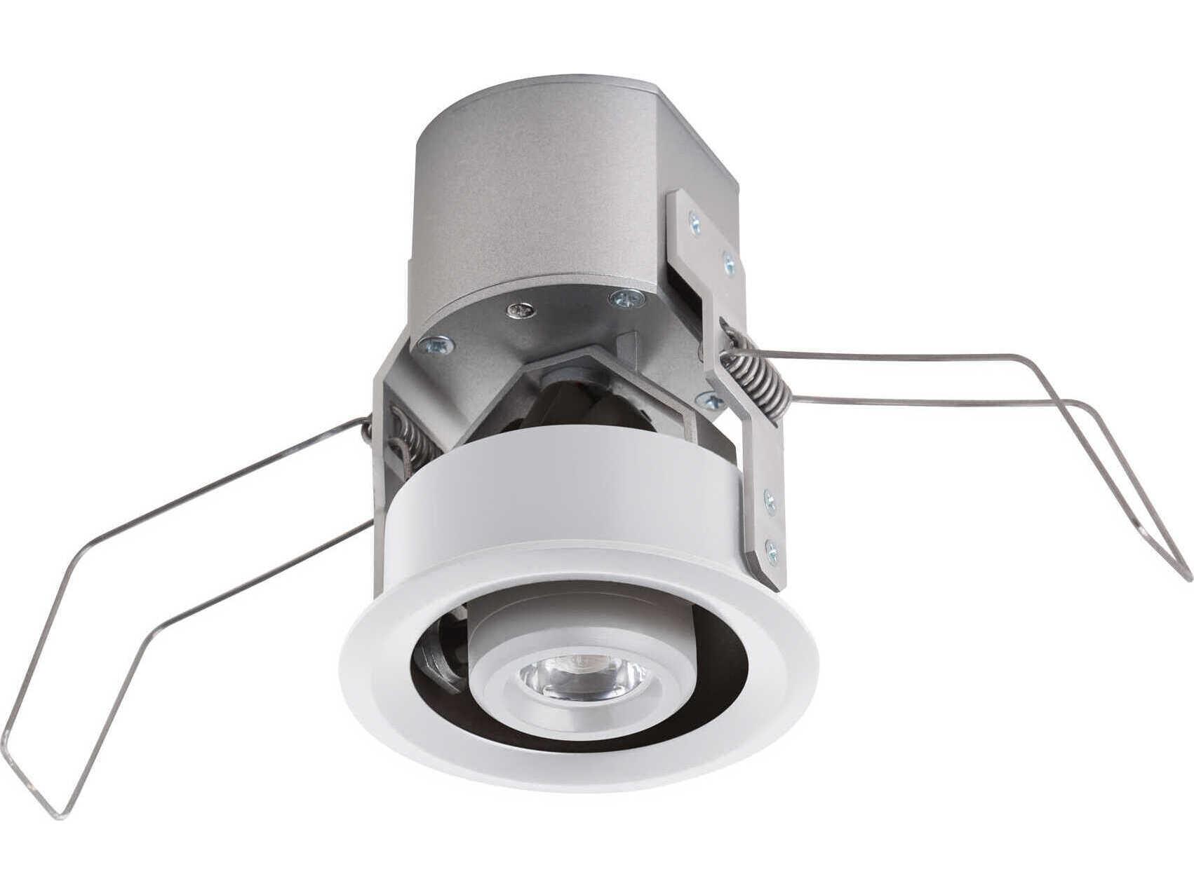 Generation Lighting Lucarne Led Niche 1-Light White LED Round Recessed Light