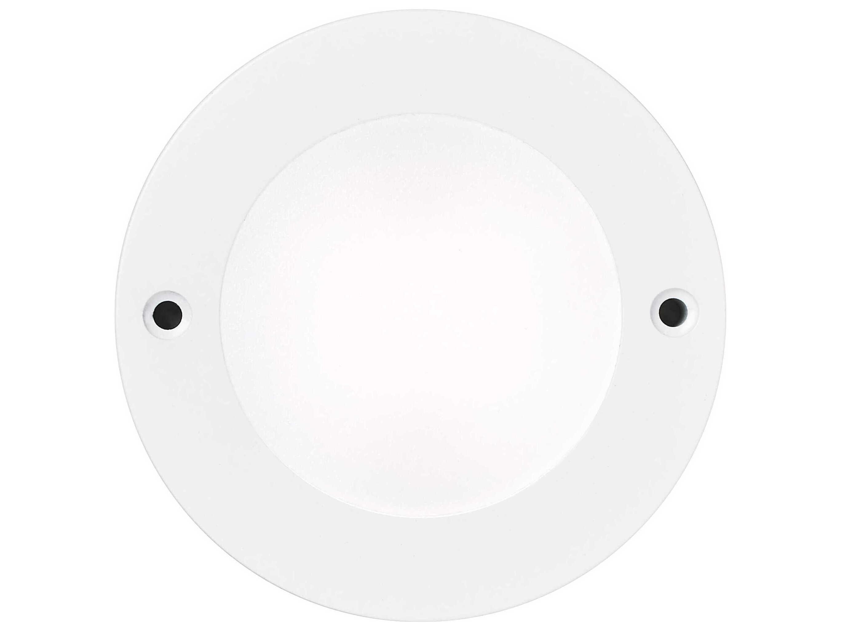 Generation Lighting Disk White 3000K Round Under Cabinet Light