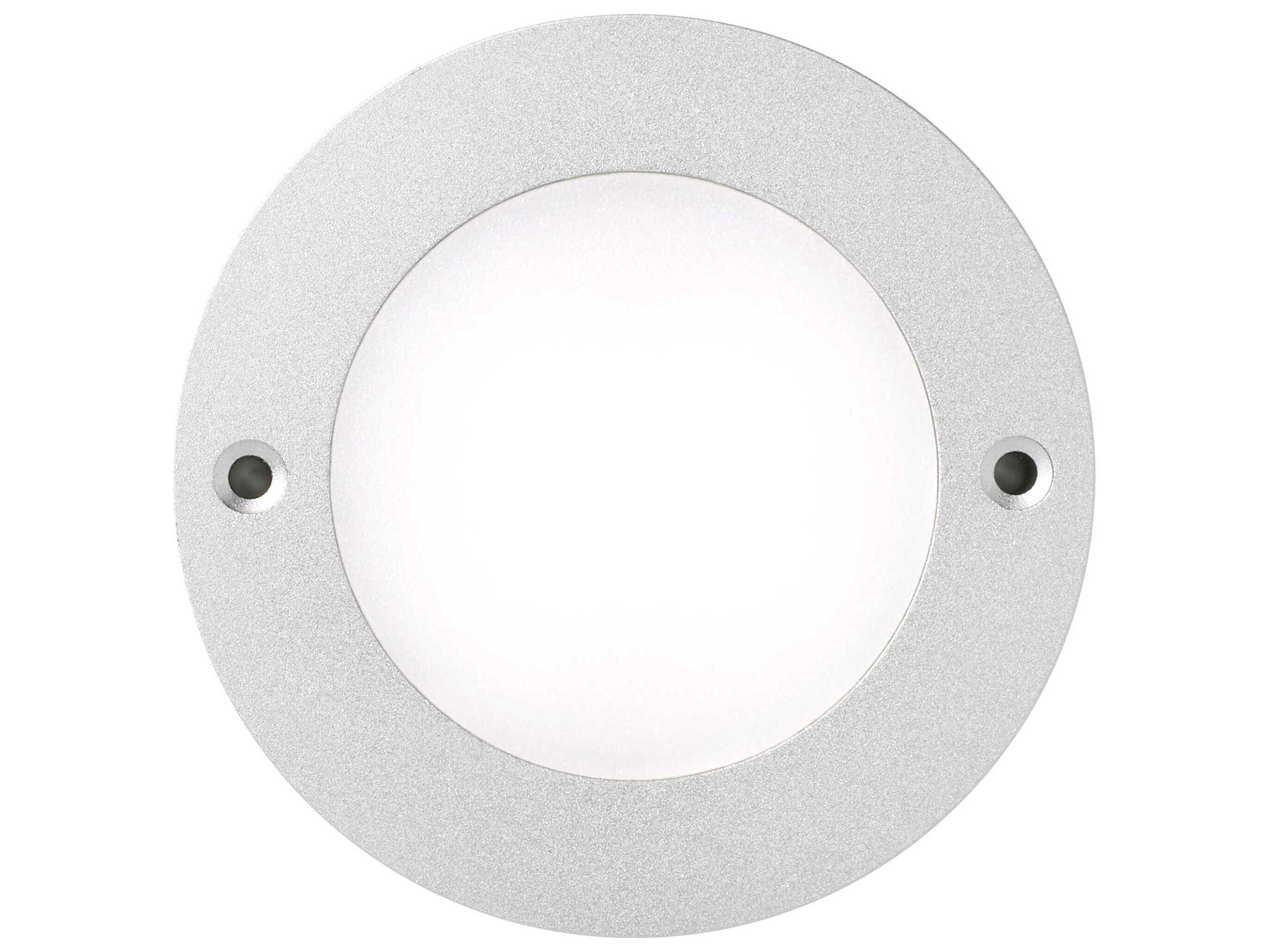Generation Lighting Disk Brushed Nickel 3000K Round Under Cabinet Light