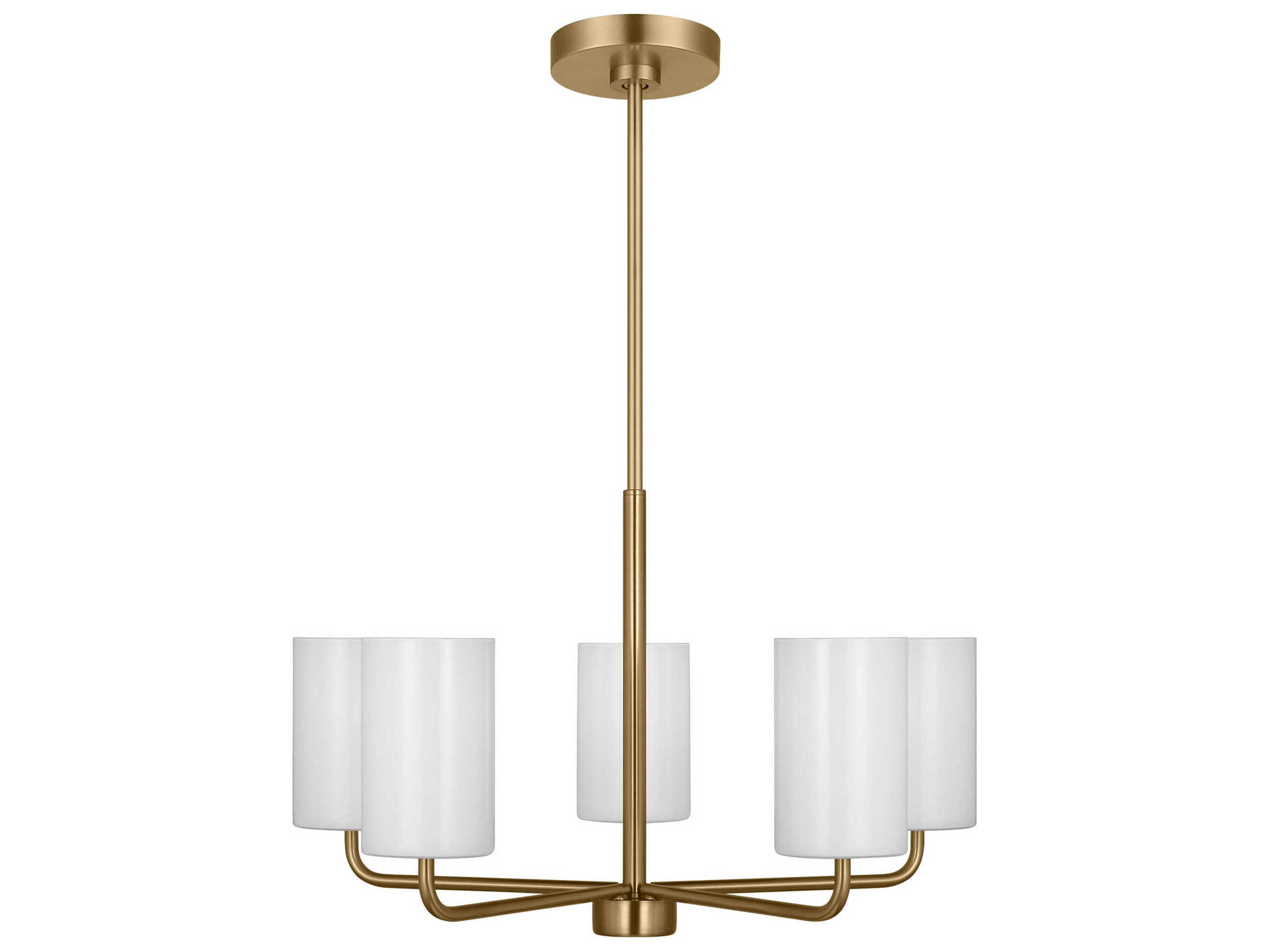 Generation Lighting Rhett 5-Light Satin Bronze Cylinder Chandelier