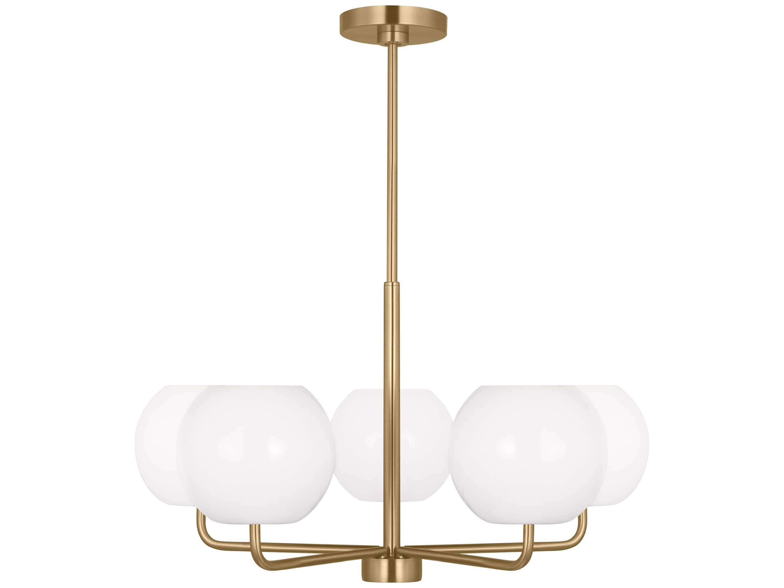 Generation Lighting Rory 5-Light Satin Bronze Globe Chandelier