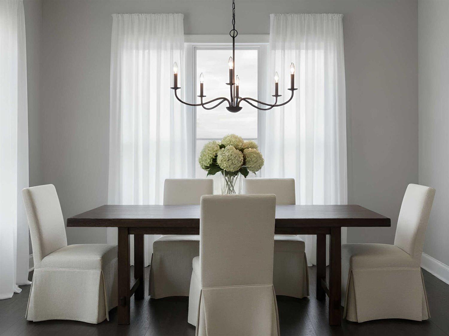 Generation Lighting Abells 5-Light Midnight Black Chandelier