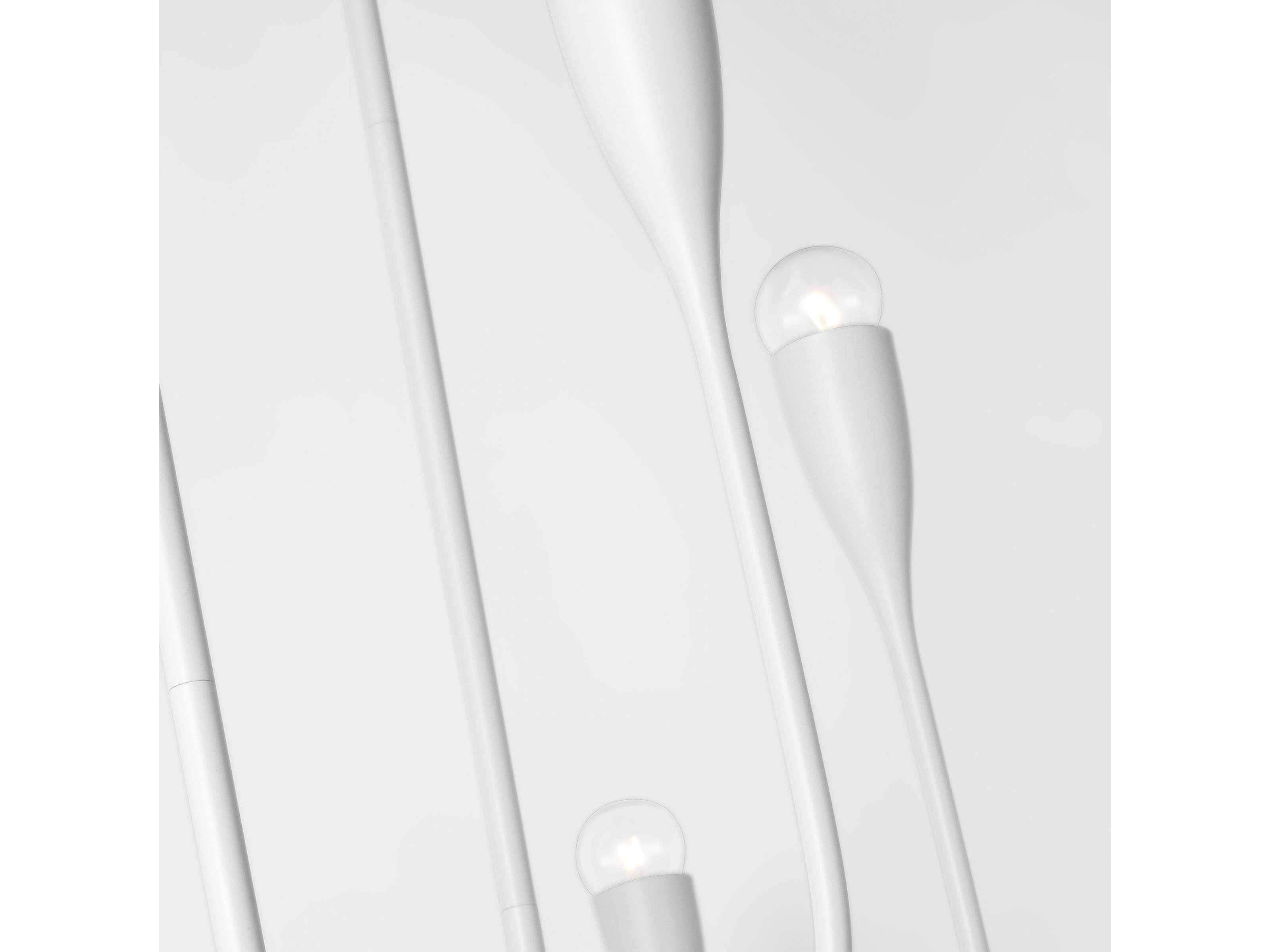 Generation Lighting Maya 6-Light Matte White Island Pendant