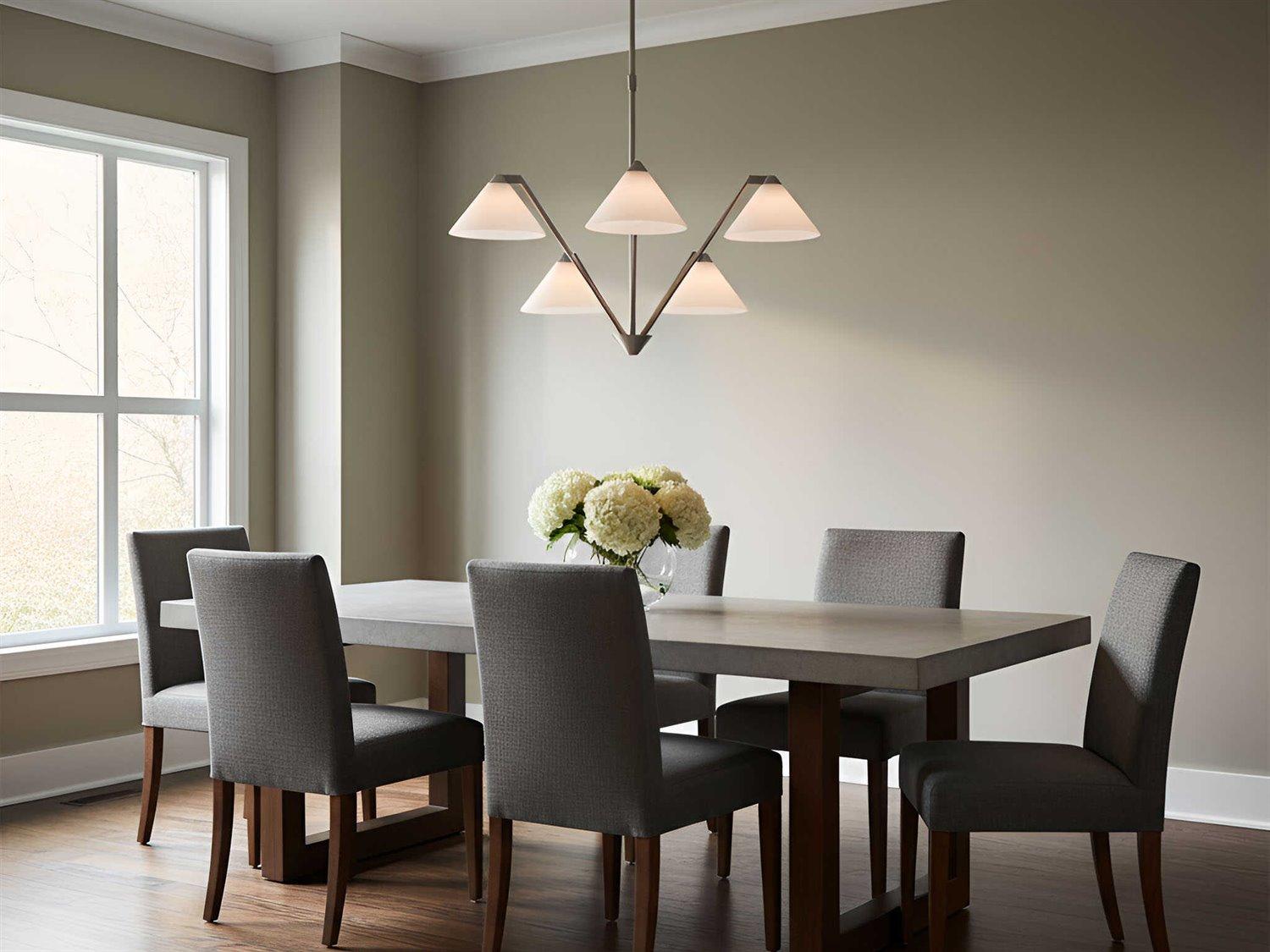 Generation Lighting Werley 5-Light Brushed Nickel Chandelier