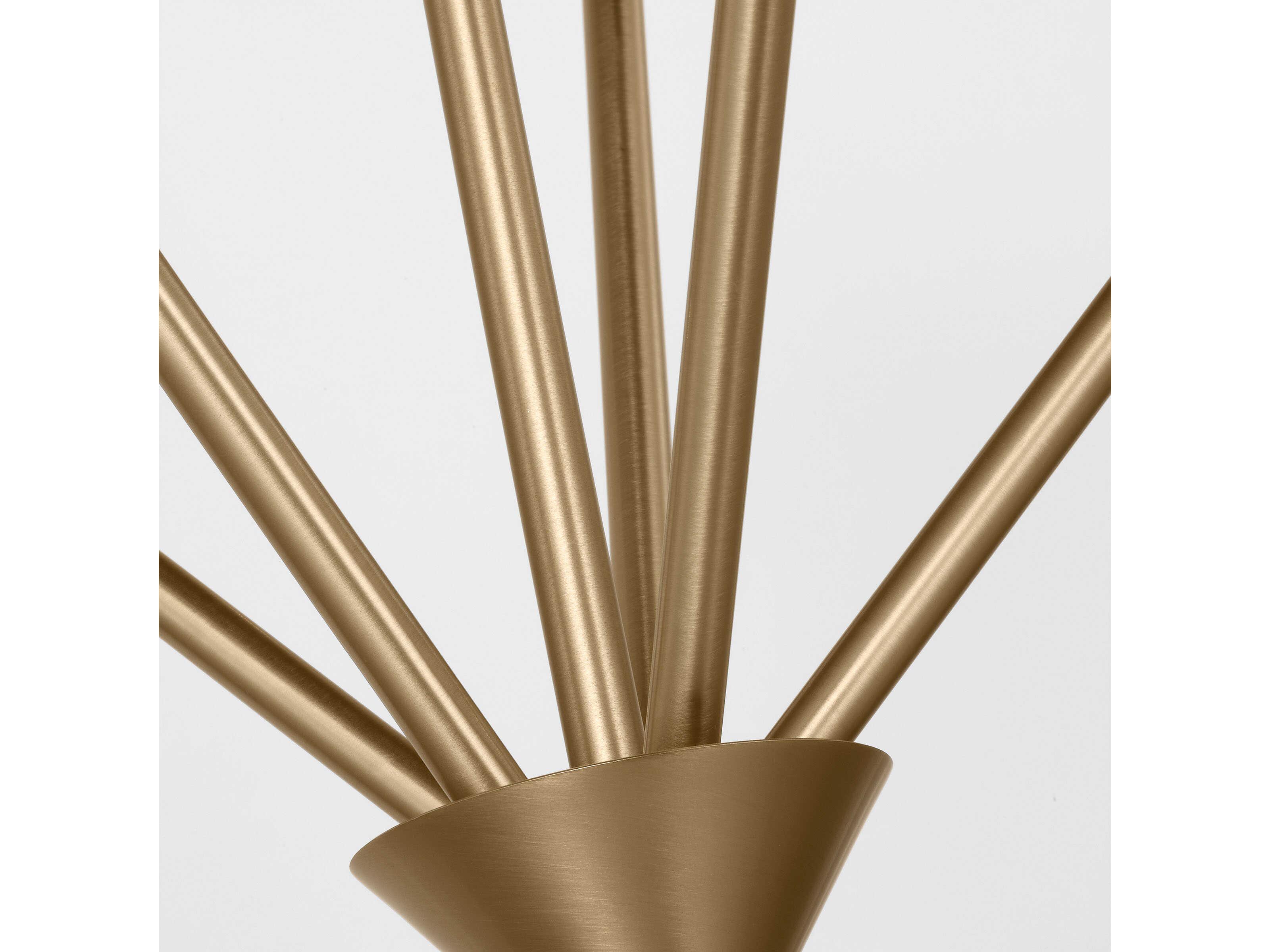 Generation Lighting Werley 5-Light Satin Brass Chandelier