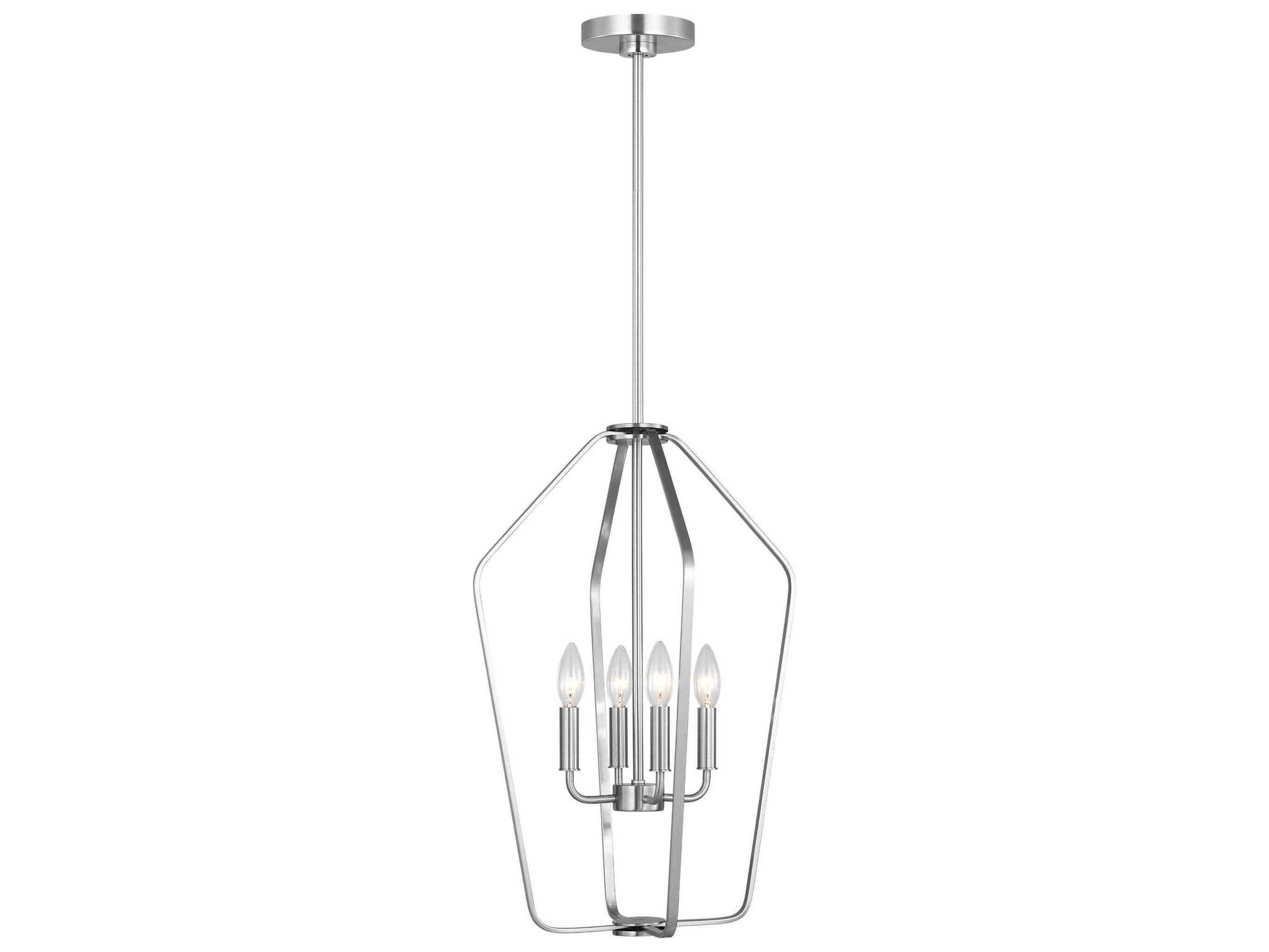 Generation Lighting Kennan 4-Light Brushed Nickel Chandelier