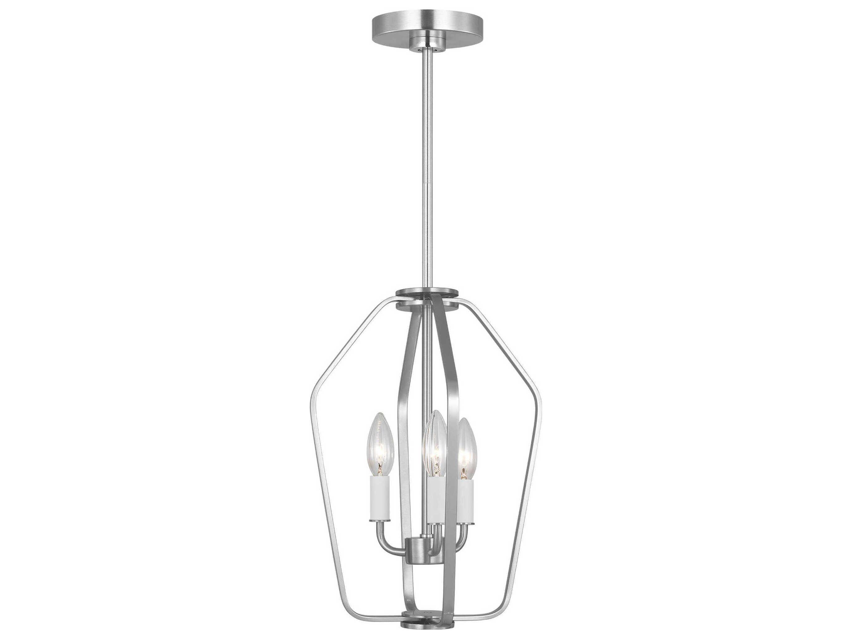 Generation Lighting Kennan 3-Light Brushed Nickel Chandelier