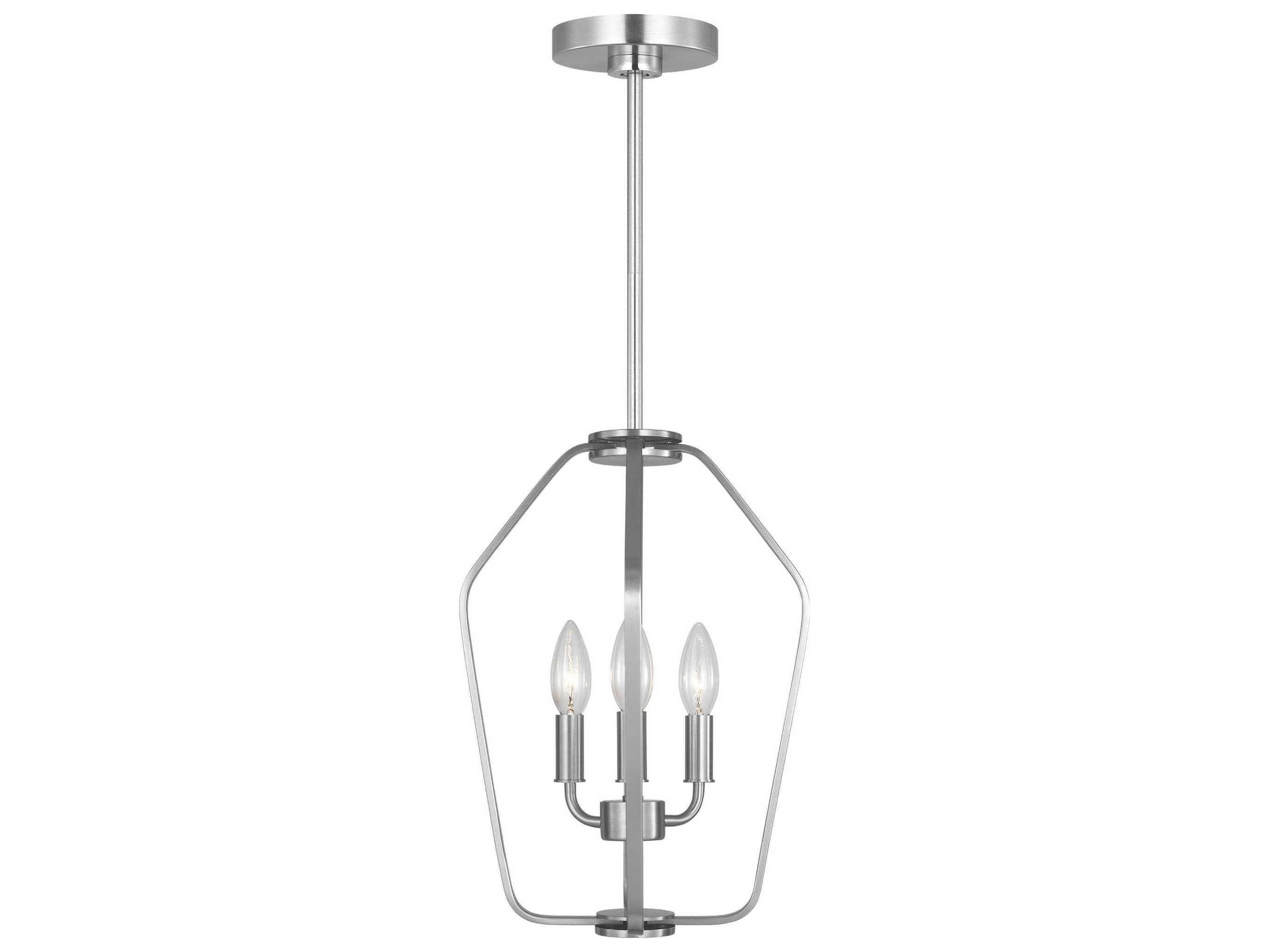 Generation Lighting Kennan 3-Light Brushed Nickel Chandelier