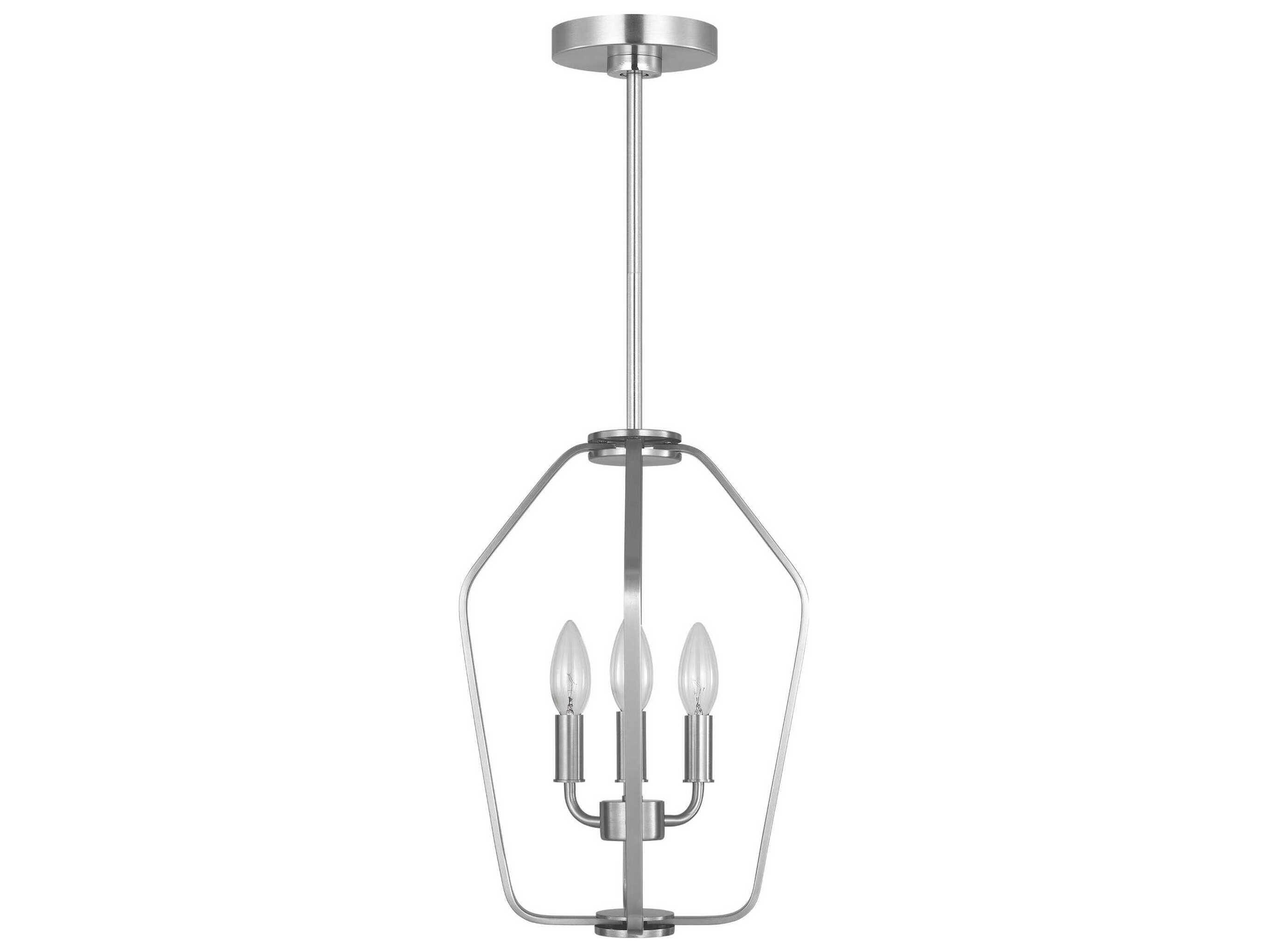 Generation Lighting Kennan 3-Light Brushed Nickel Chandelier