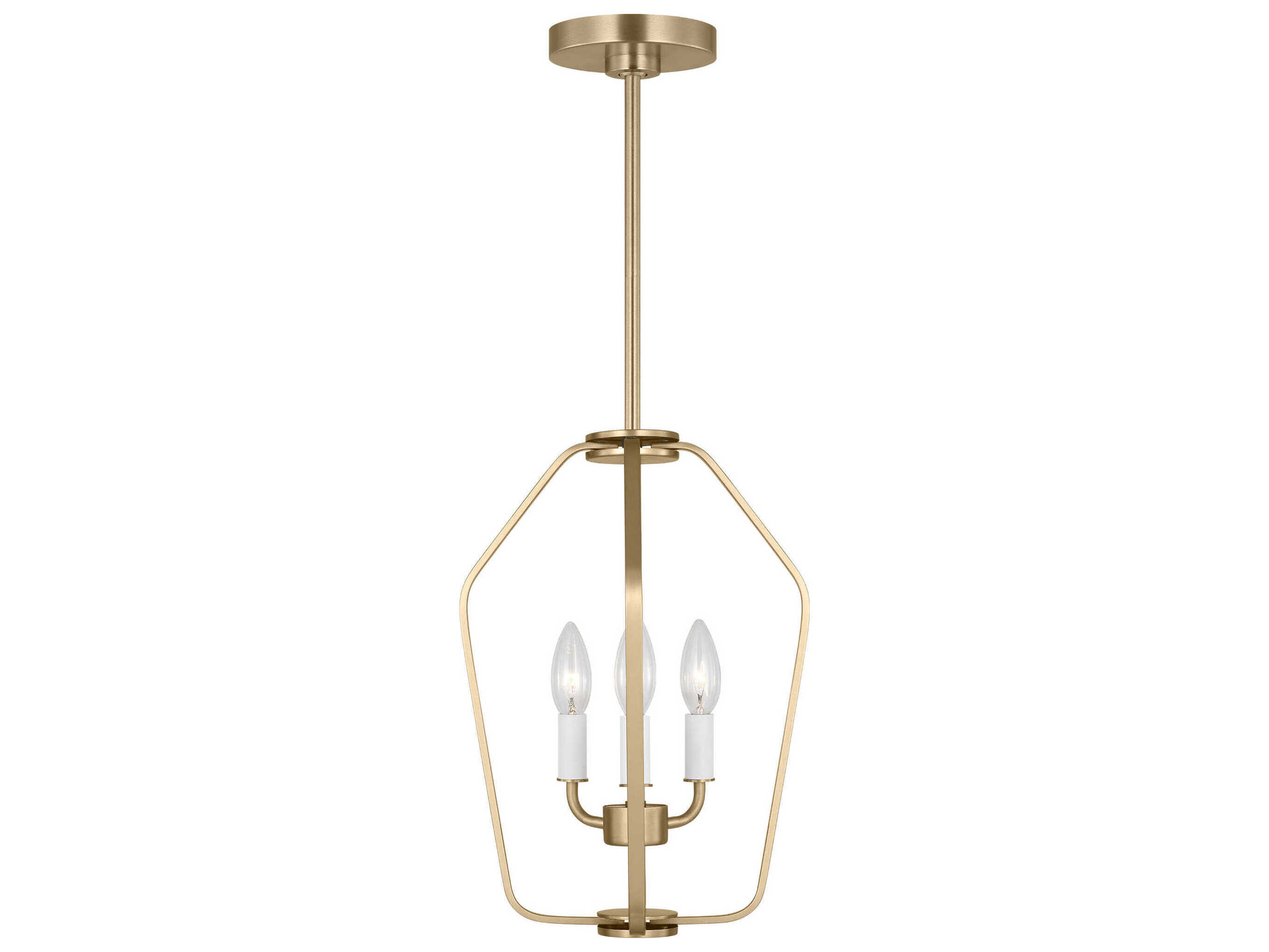 Generation Lighting Kennan 3-Light Satin Brass Chandelier