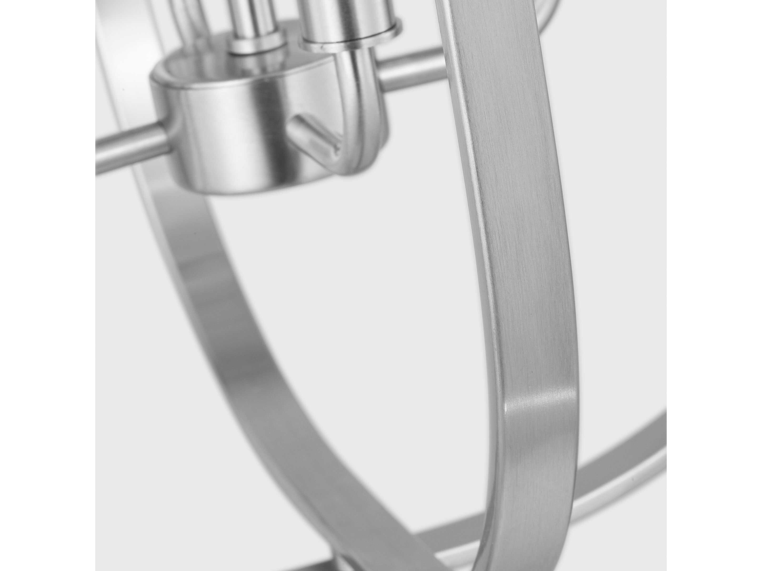 Generation Lighting Loretto 4-Light Brushed Nickel Chandelier