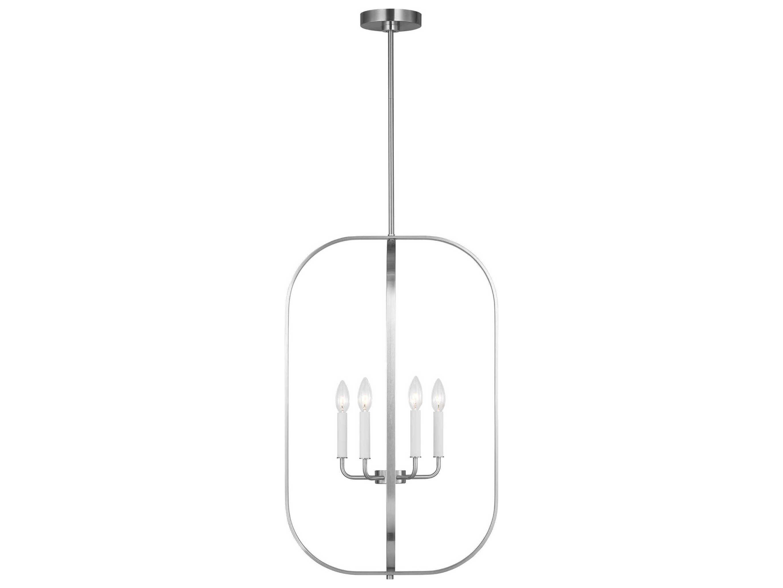 Generation Lighting Loretto 6-Light Brushed Nickel Chandelier