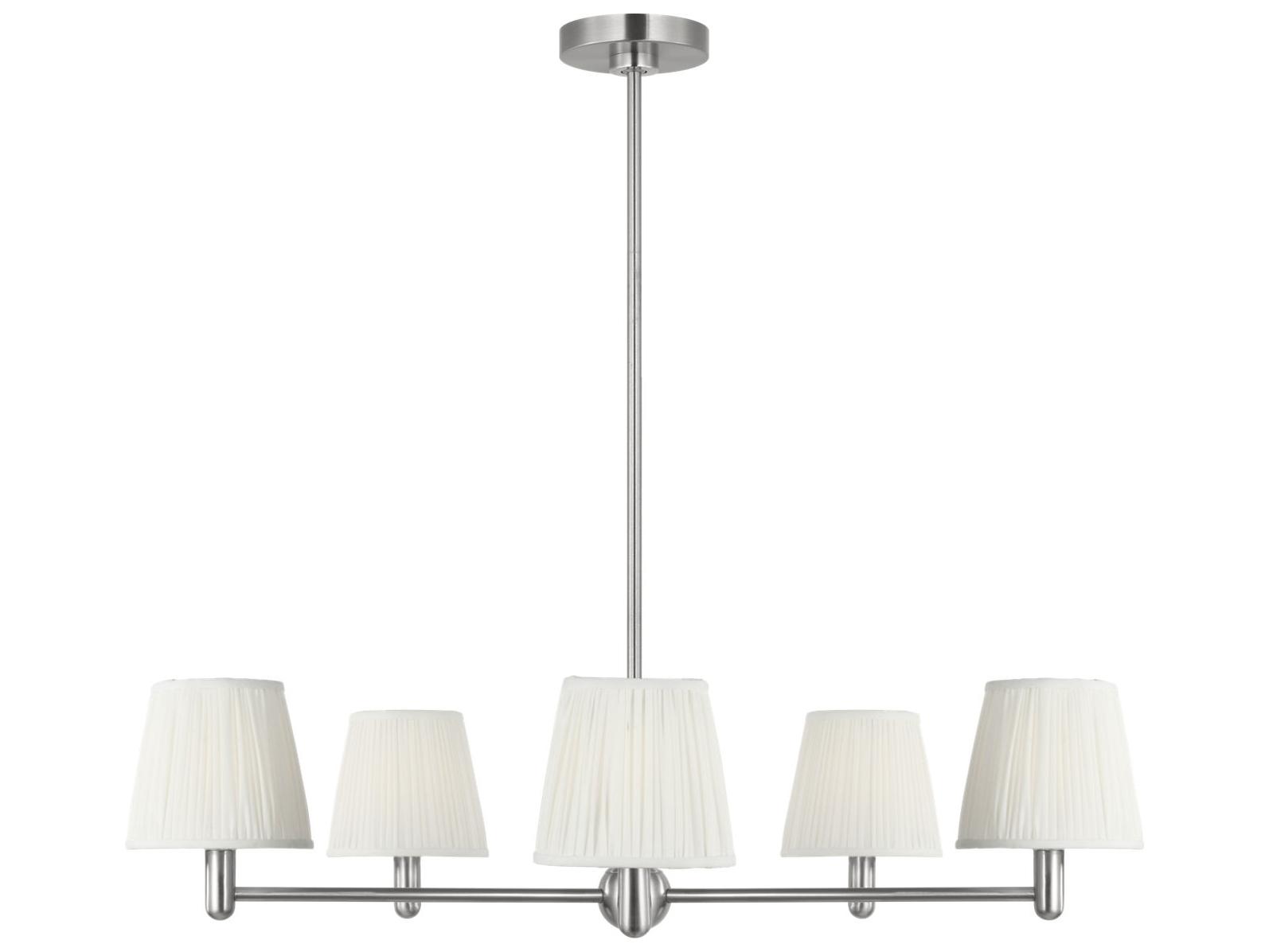 Generation Lighting Vilera 5-Light Brushed Nickel Chandelier