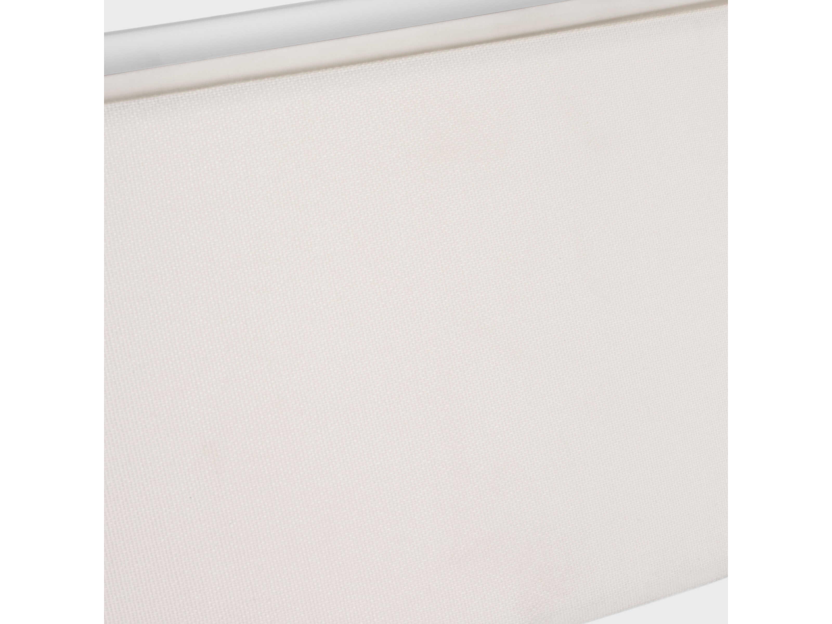 Generation Lighting Larson 2-Light Matte White Round Flush Mount