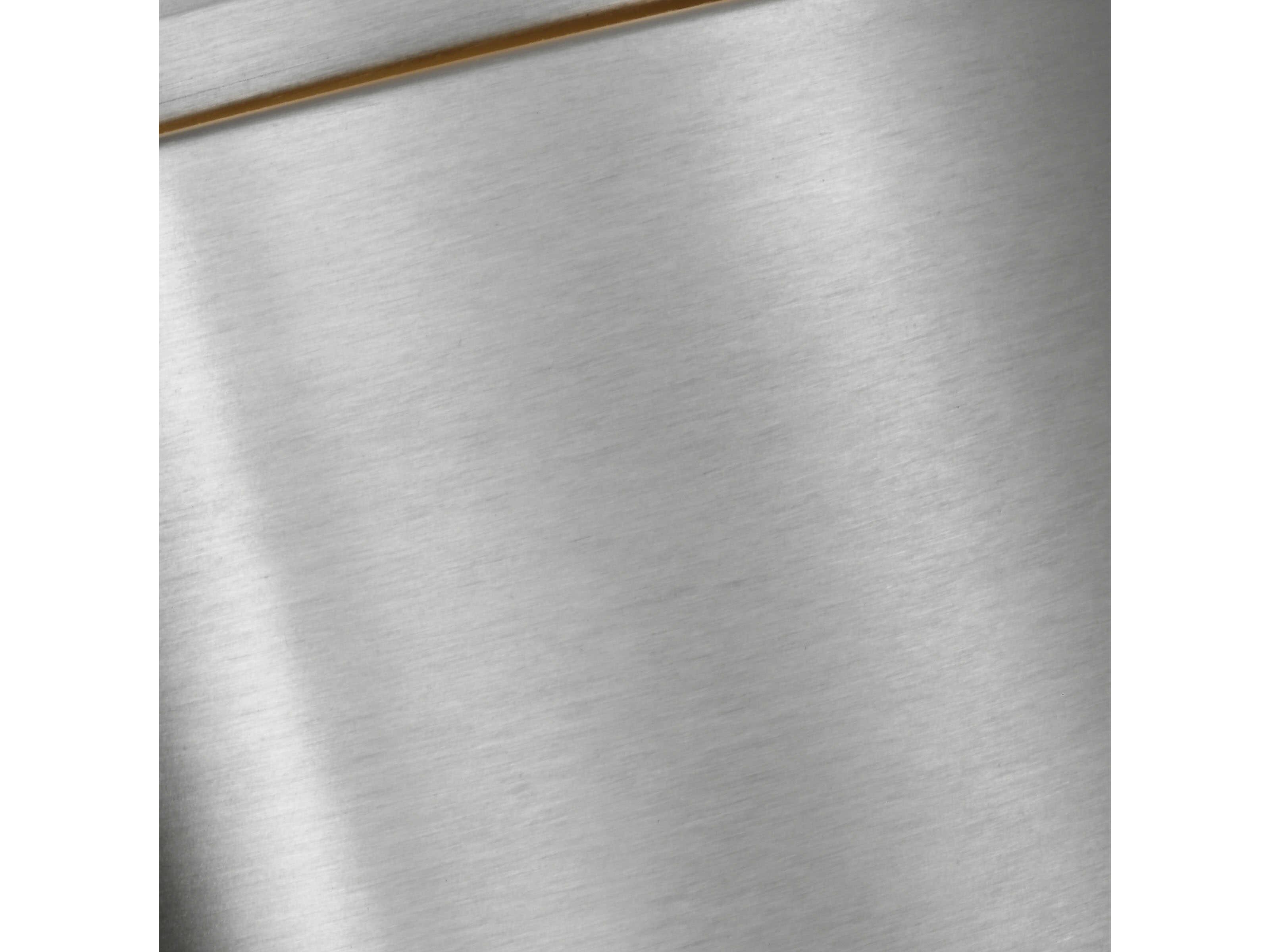 Generation Lighting Albee 1-Light Brushed Nickel Round Flush Mount