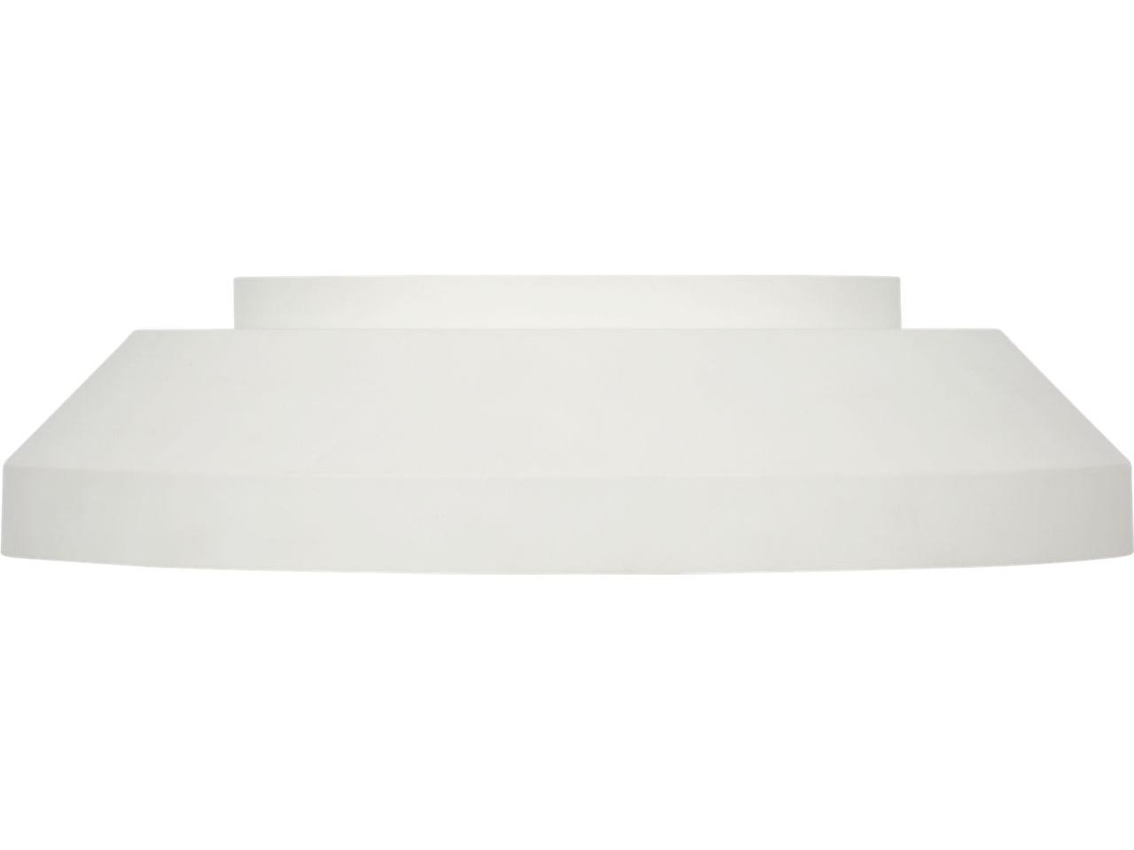 Generation Lighting Nevado Matte White Round Flush Mount