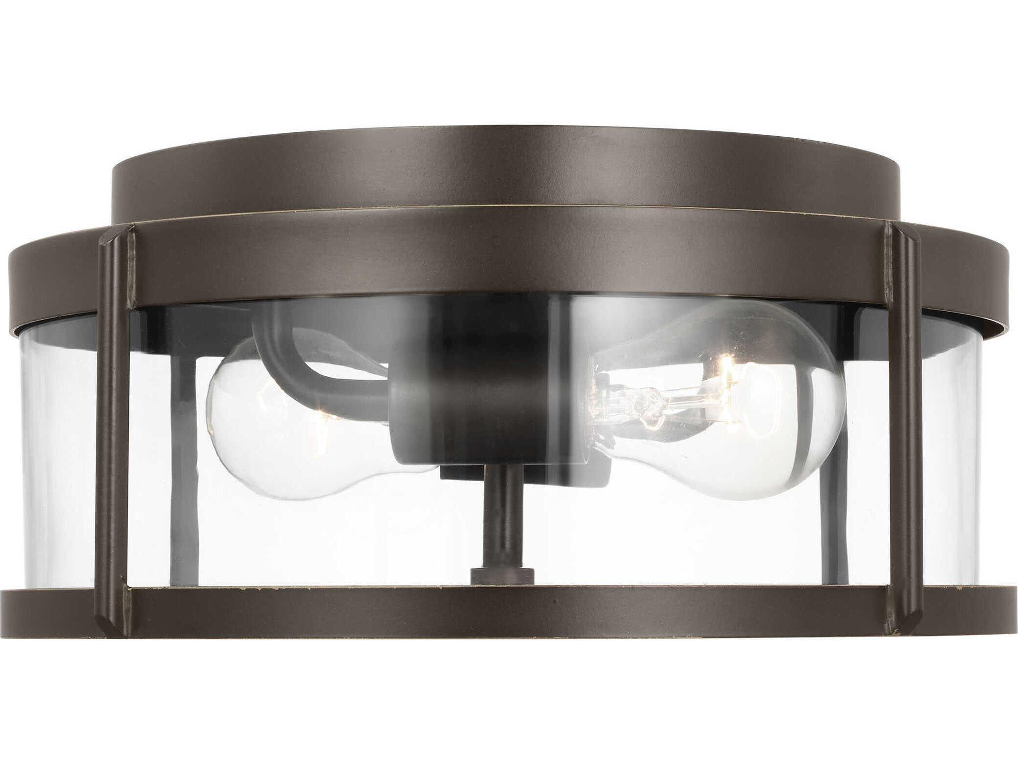 Generation Lighting Luning 2-Light Outdoor Ceiling Light