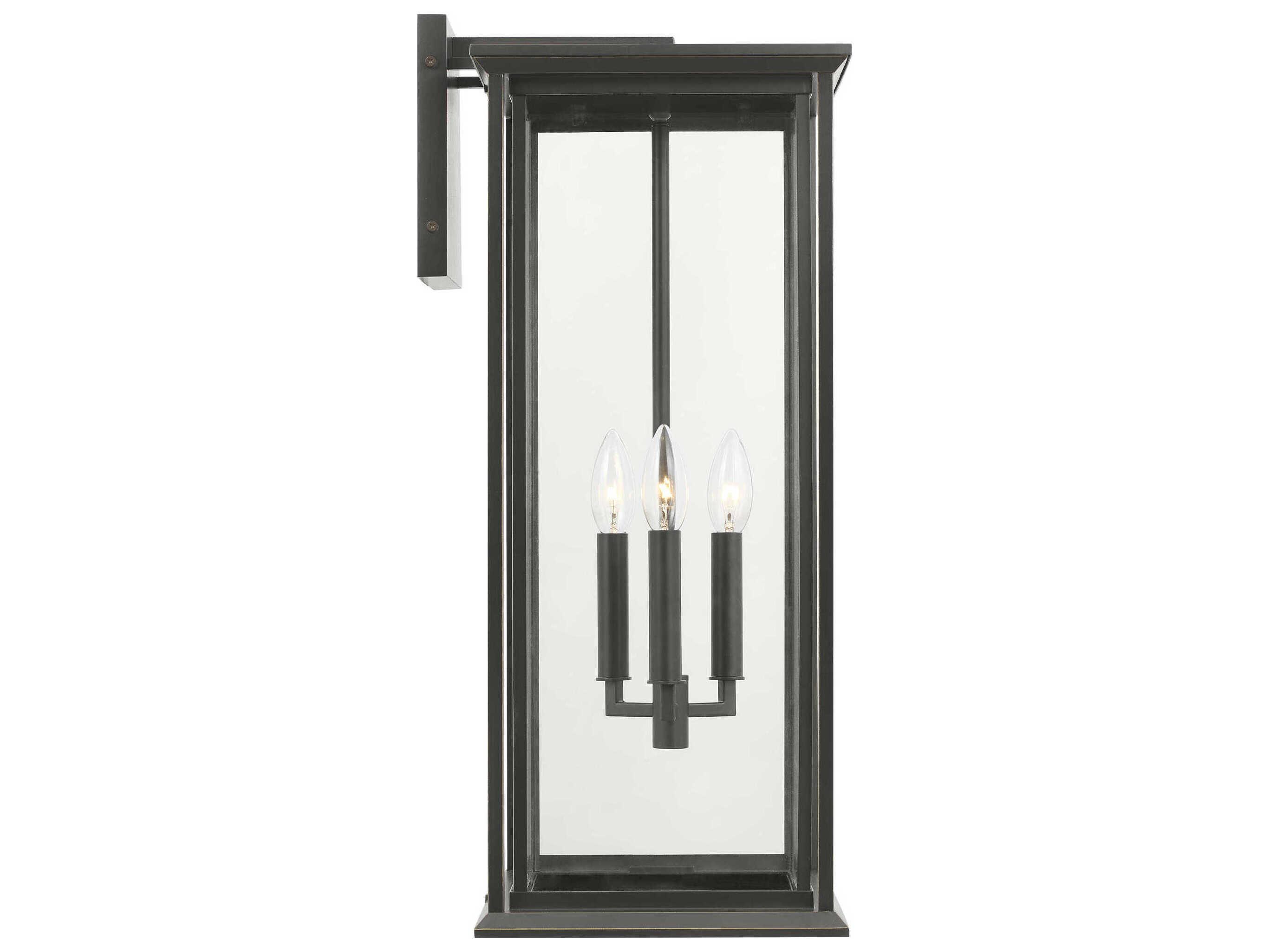 Generation Lighting Audley 3-Light Outdoor Wall Light
