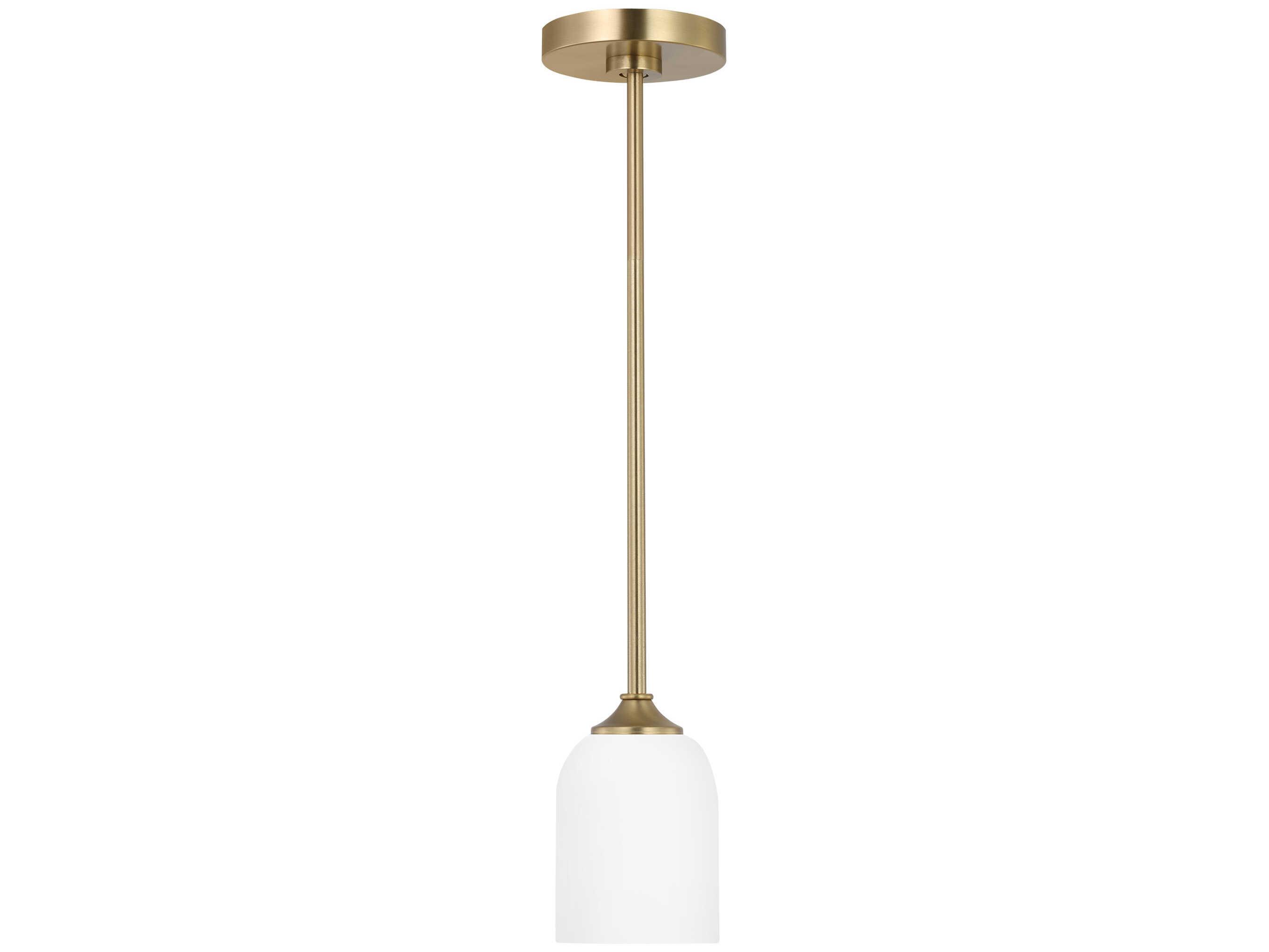 Generation Lighting Emile 1-Light Satin Bronze Mini Pendant