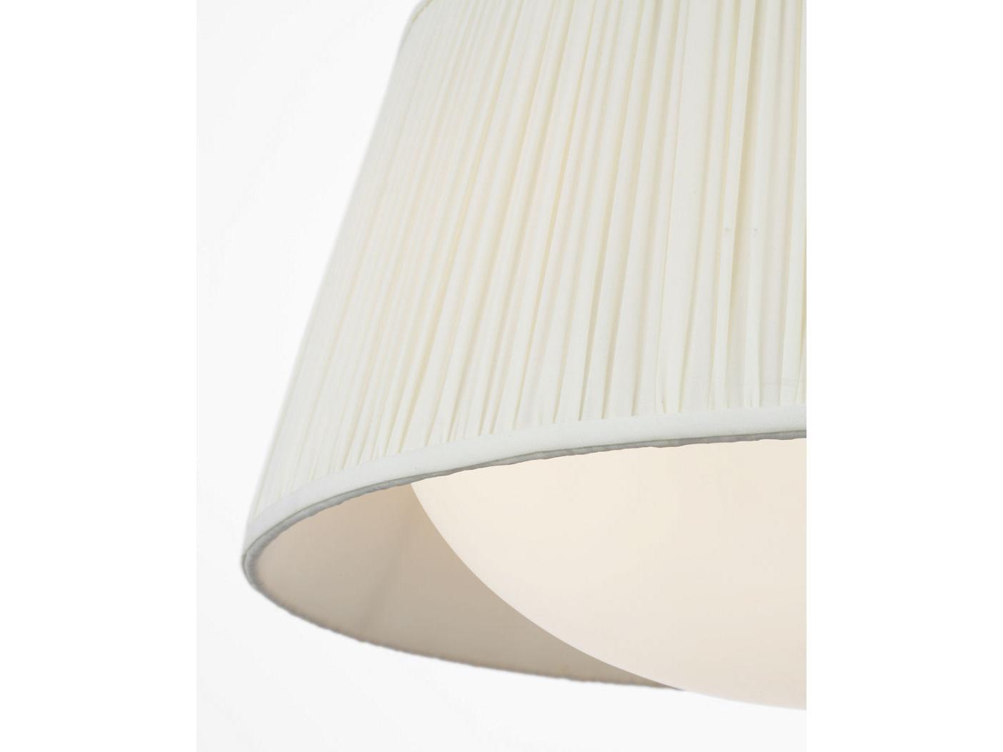 Generation Lighting Vilera 3-Light Brushed Nickel Drum Pendant