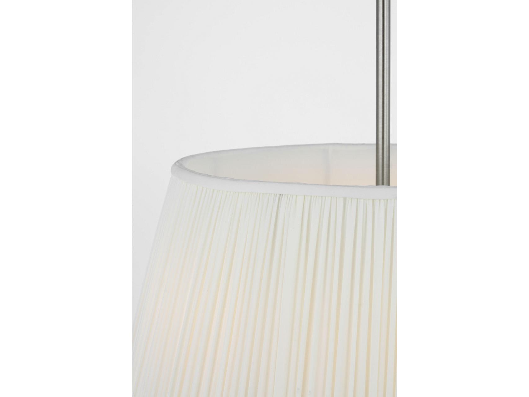 Generation Lighting Vilera 3-Light Brushed Nickel Drum Pendant