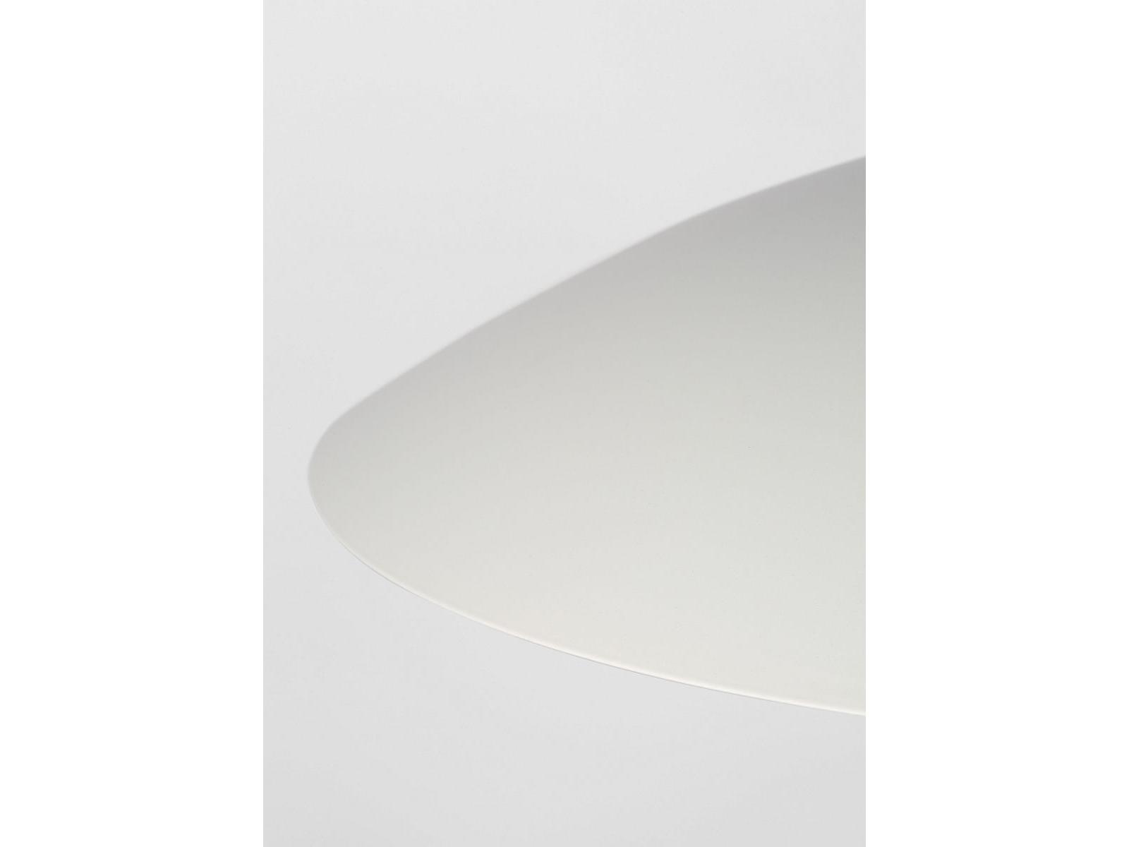 Generation Lighting Mont 1-Light Matte White Dome Pendant