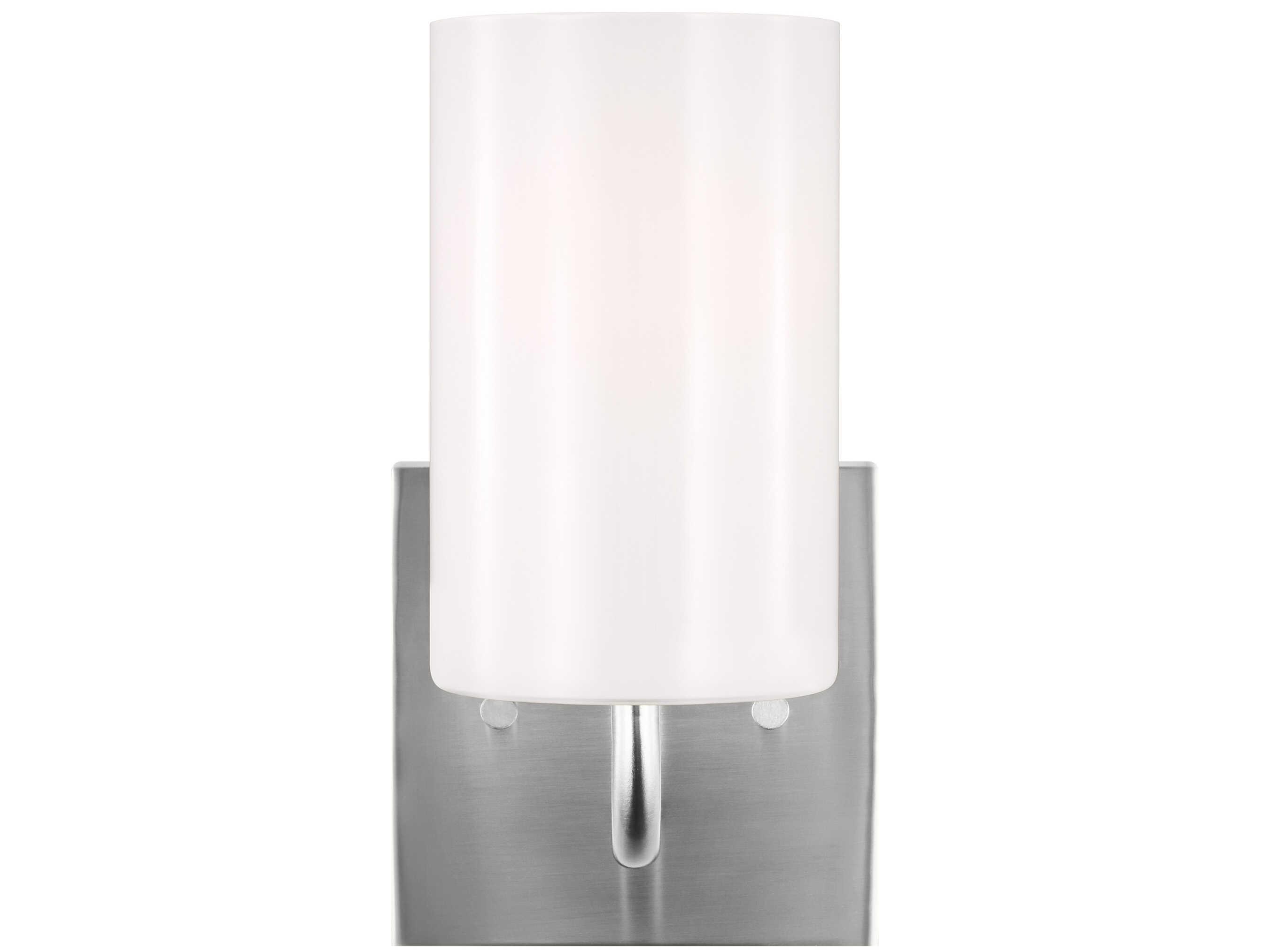 Generation Lighting Rhett 1-Light Brushed Steel Wall Sconce