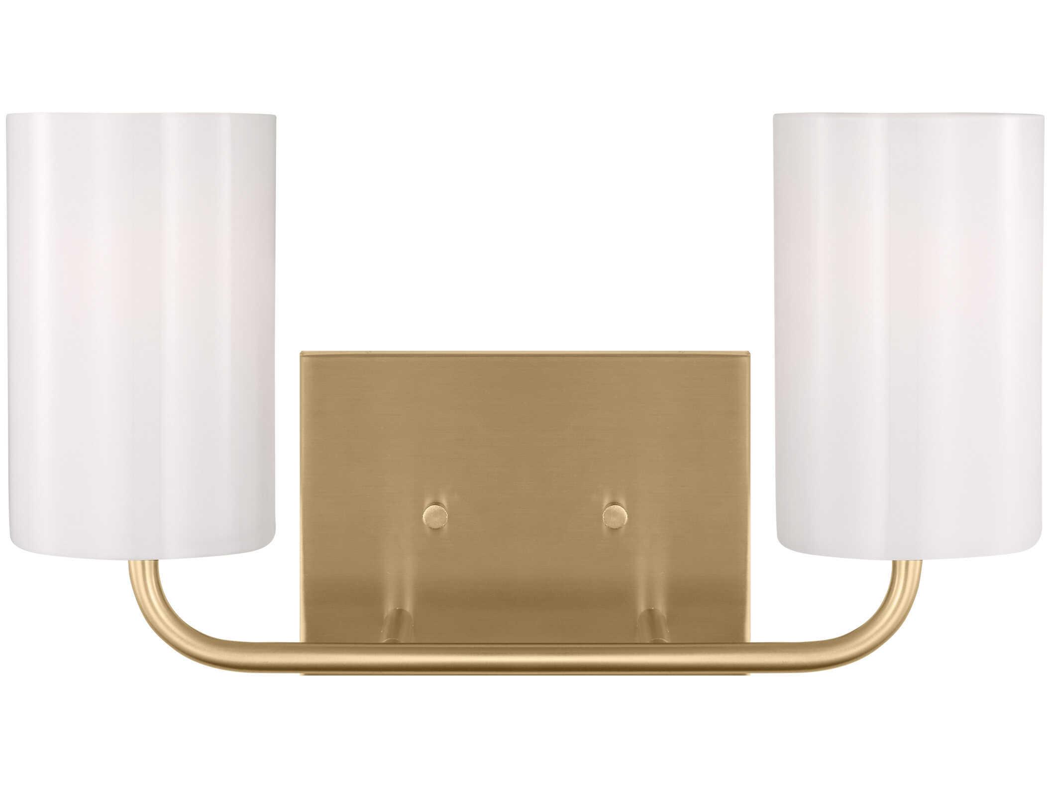 Generation Lighting Rhett 2-Light Satin Bronze Vanity Light