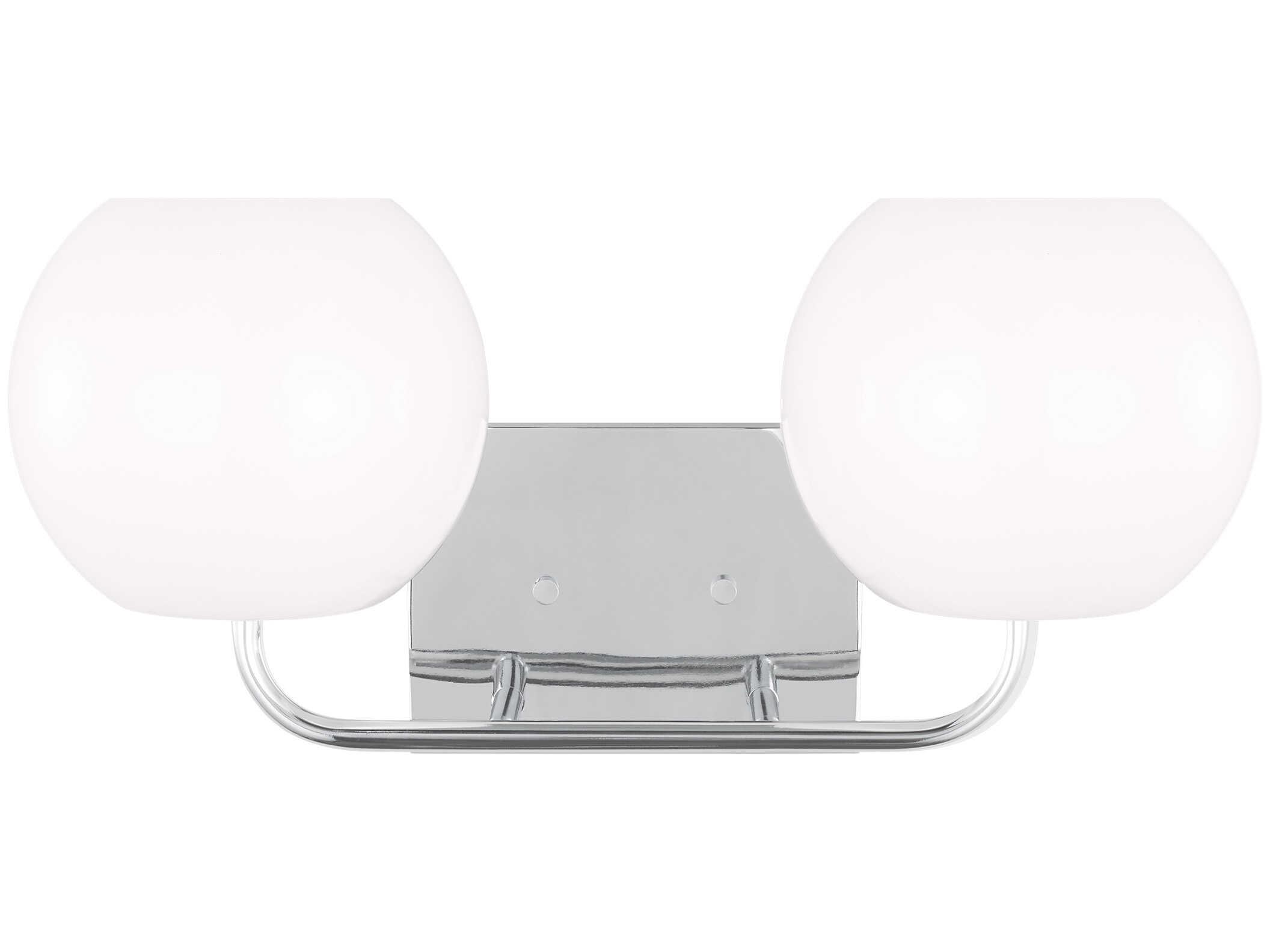 Generation Lighting Rory 2-Light Chrome Vanity Light