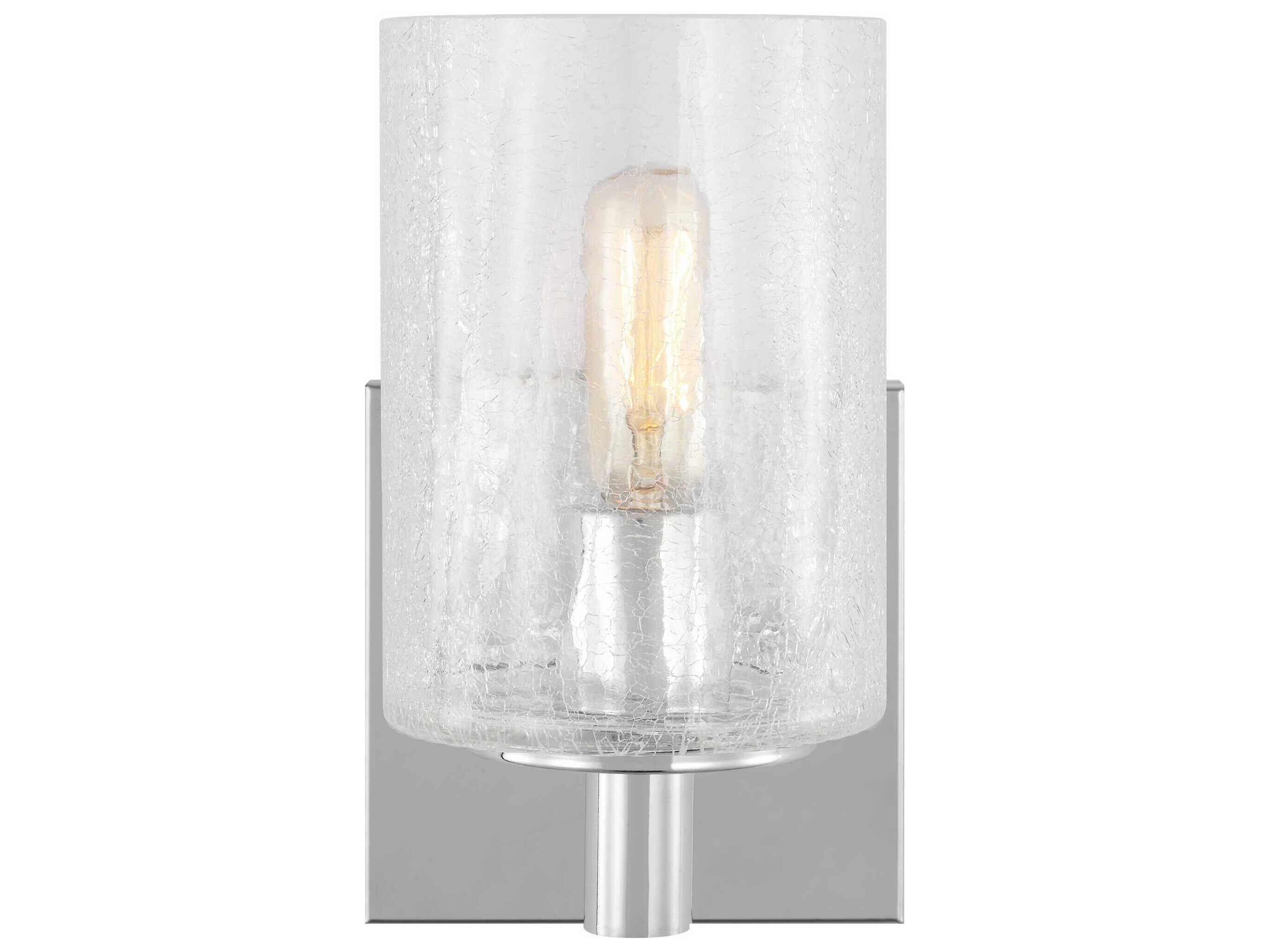 Generation Lighting Parker 1-Light Chrome Wall Sconce