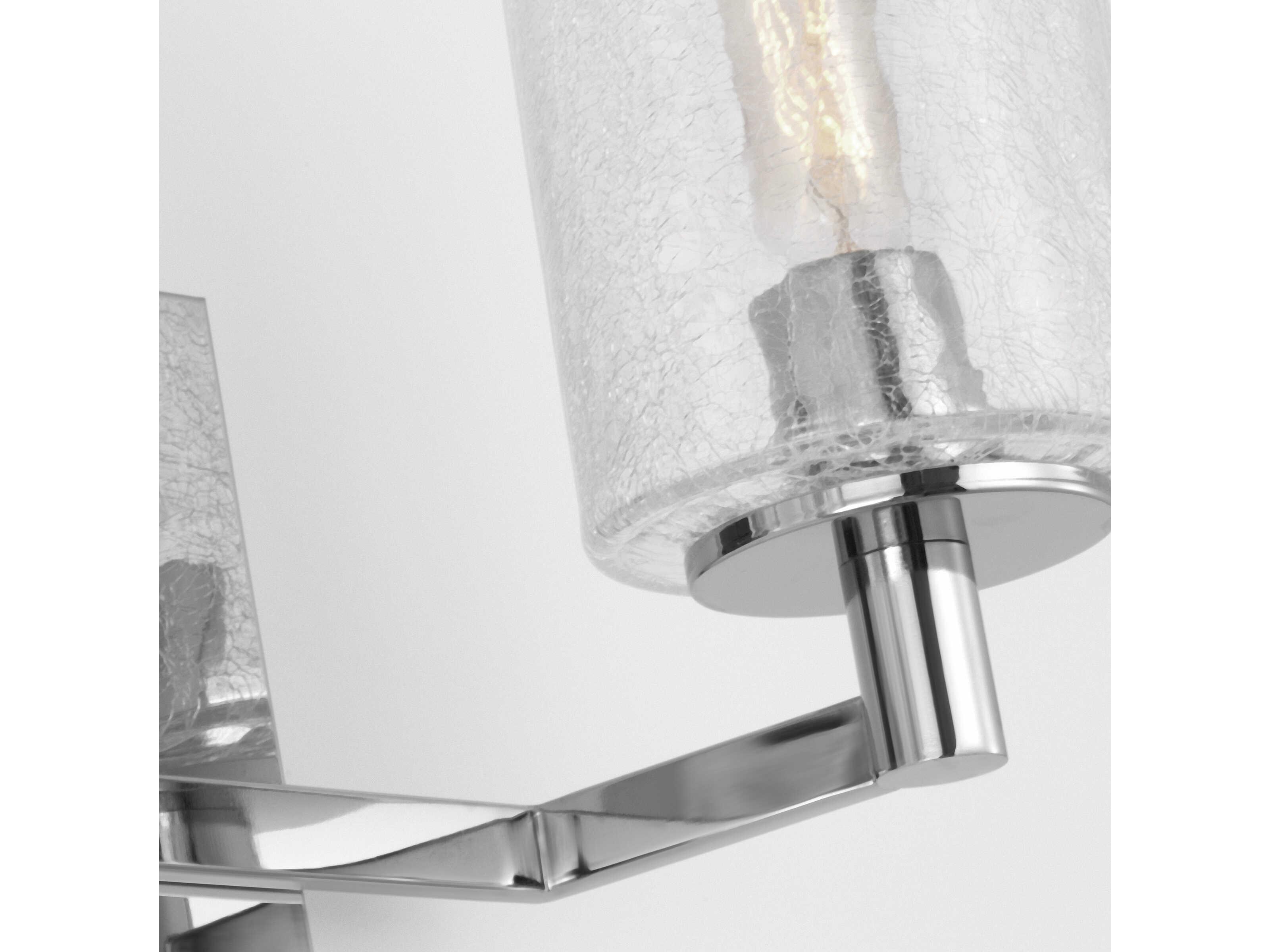 Generation Lighting Parker 2-Light Chrome Vanity Light