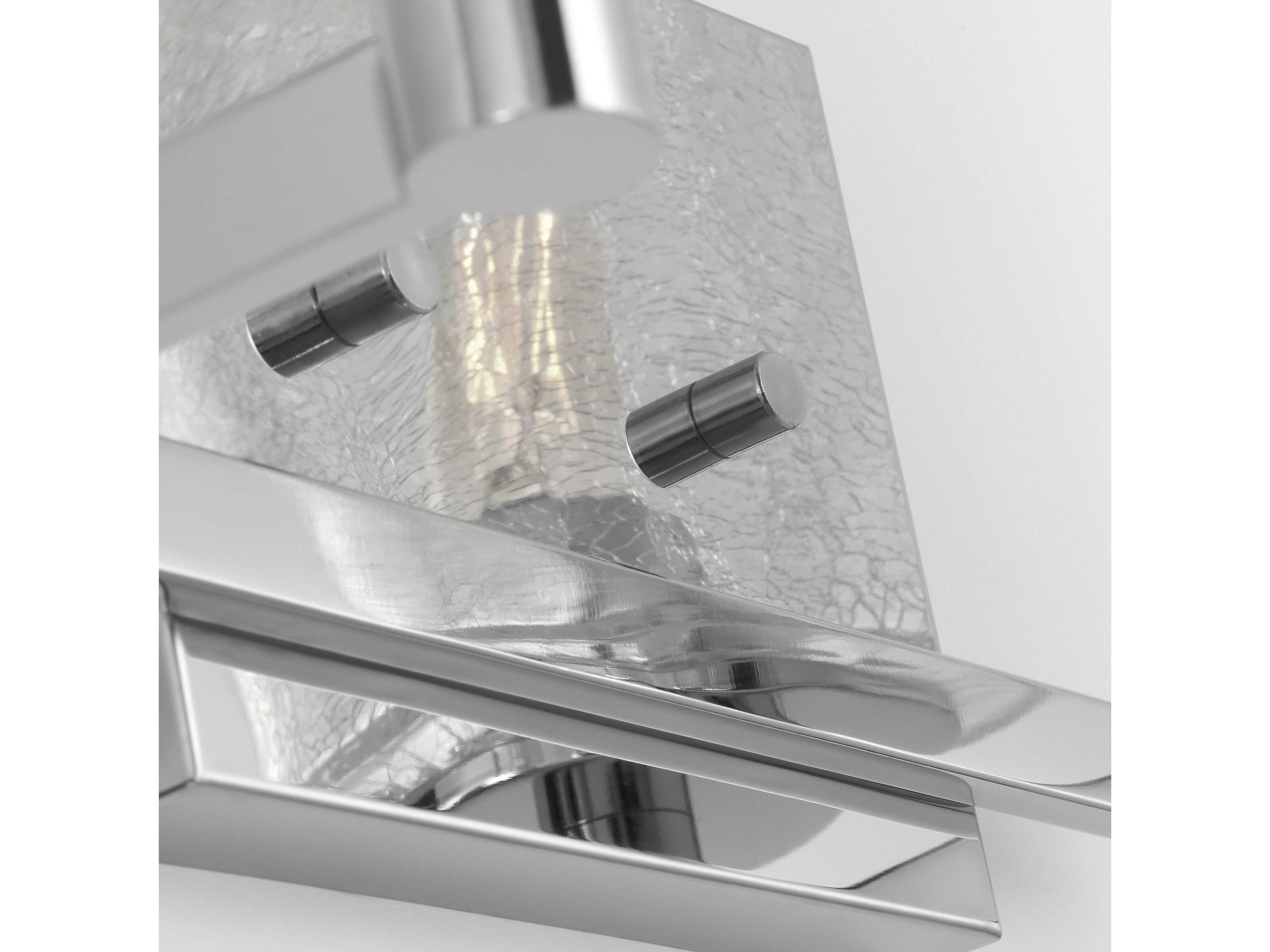 Generation Lighting Parker 2-Light Chrome Vanity Light