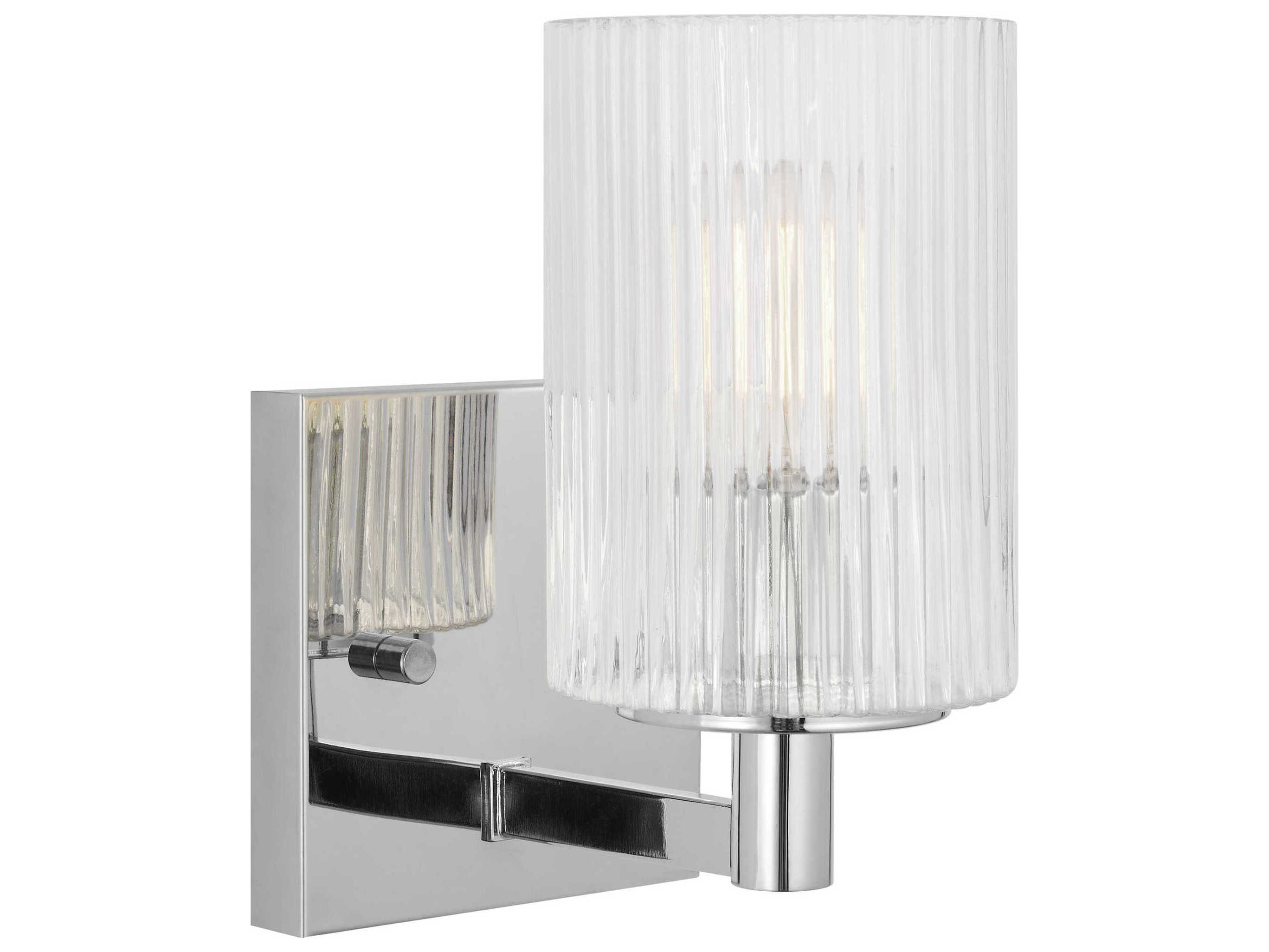 Generation Lighting Lando 1-Light Chrome Wall Sconce