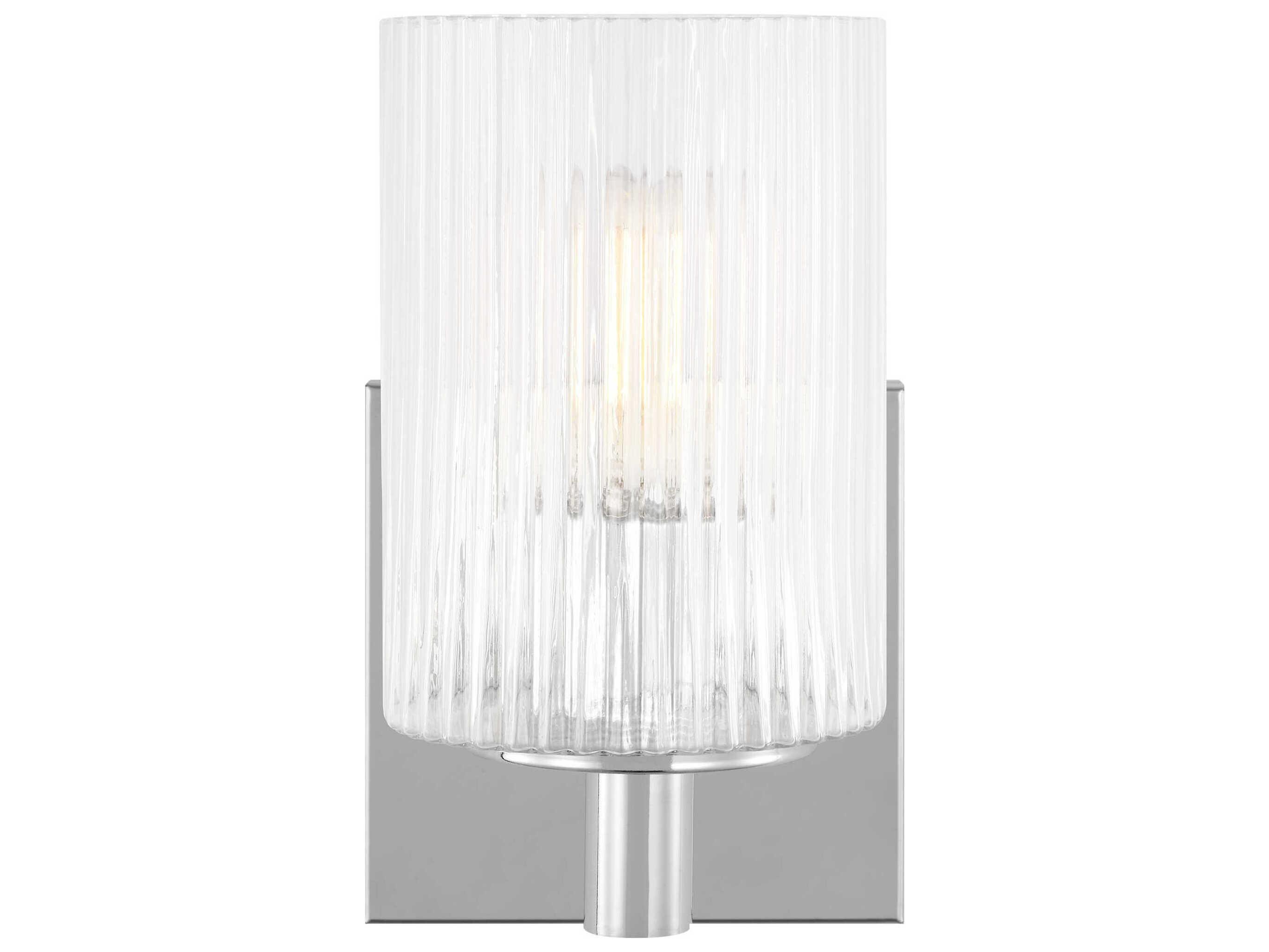 Generation Lighting Lando 1-Light Chrome Wall Sconce