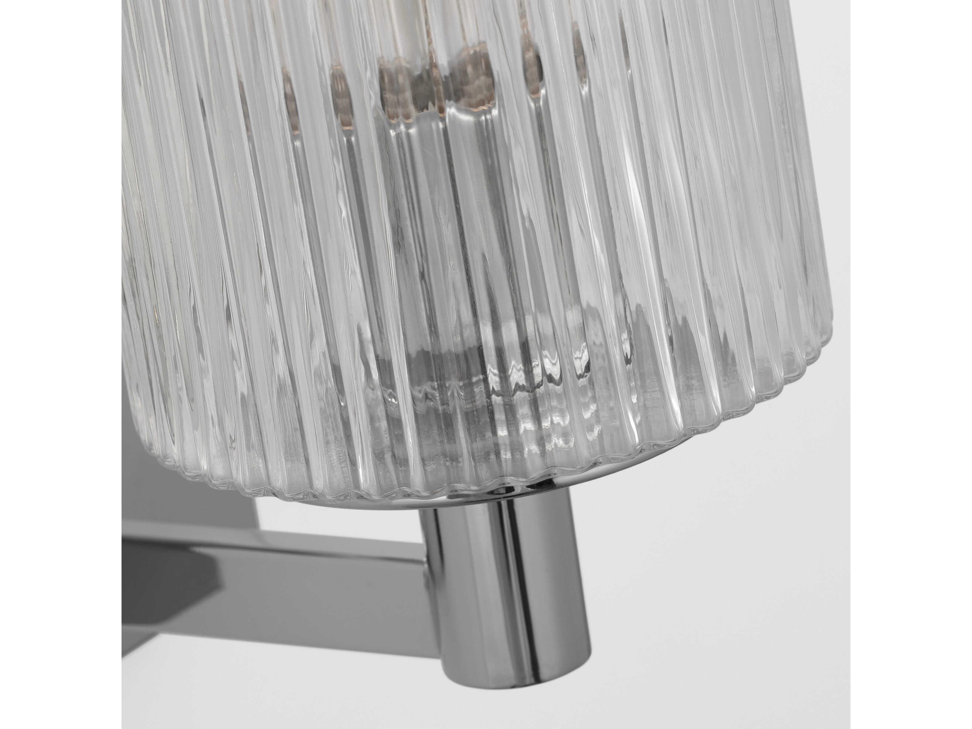 Generation Lighting Lando 1-Light Chrome Wall Sconce