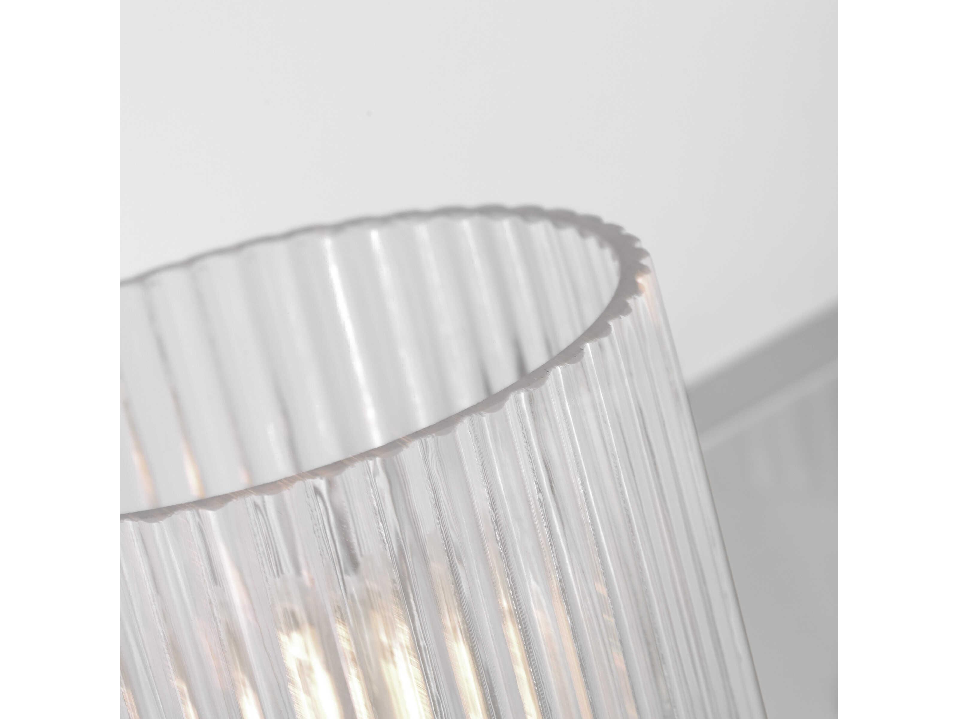 Generation Lighting Lando 2-Light Brushed Steel Vanity Light