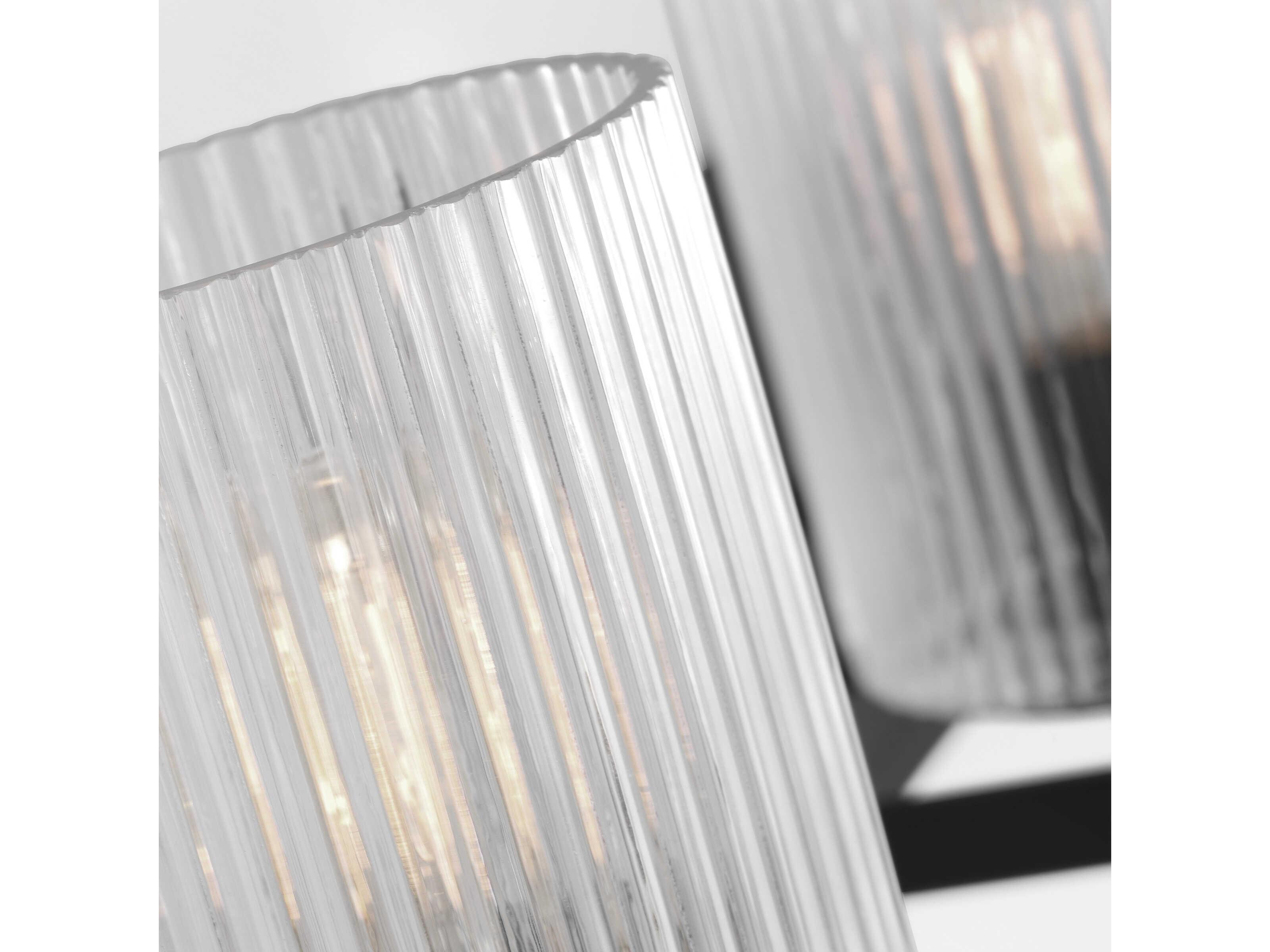 Generation Lighting Lando 4-Light Midnight Black Vanity Light