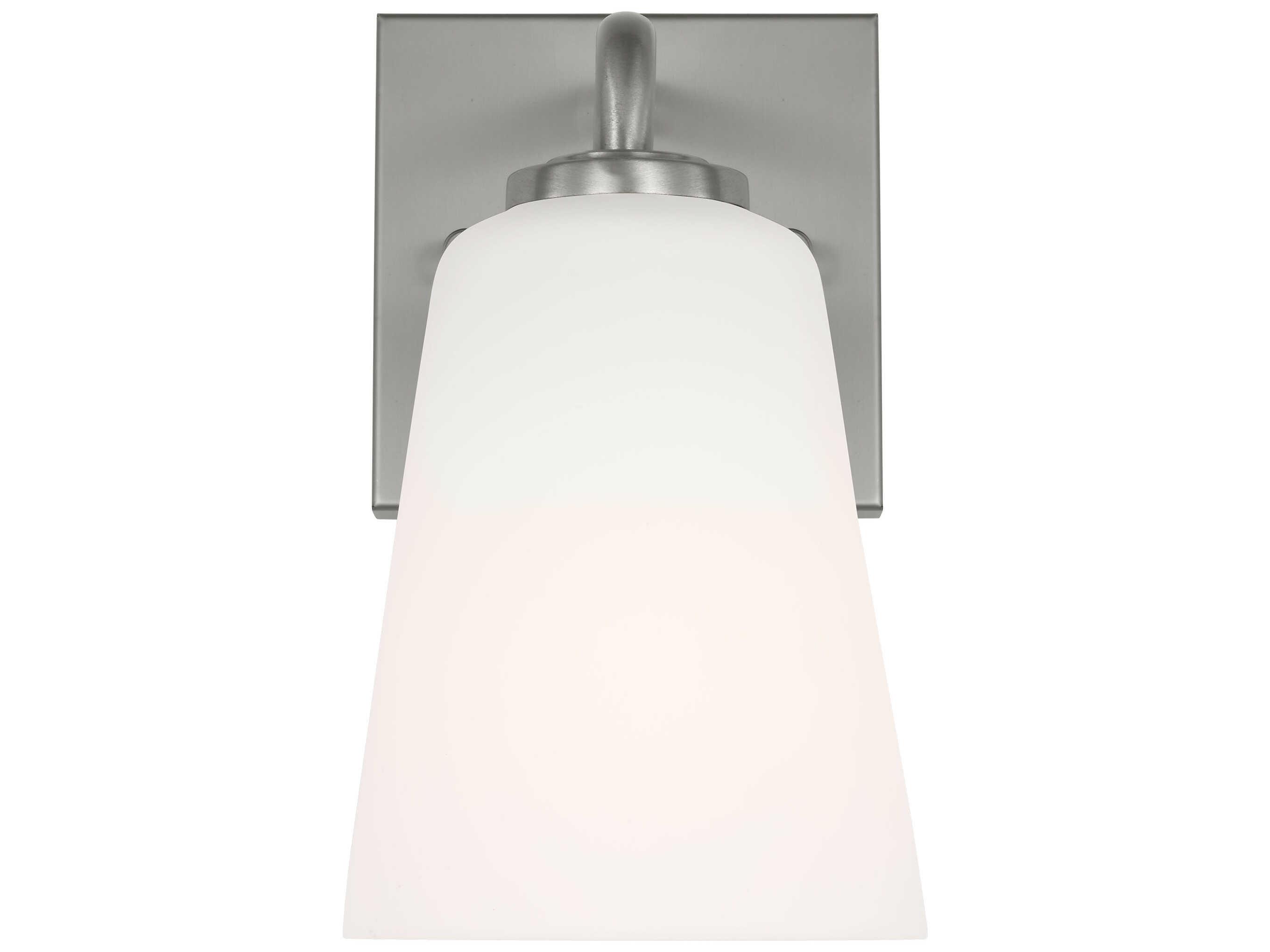 Generation Lighting Miles 1-Light Brushed Nickel Wall Sconce