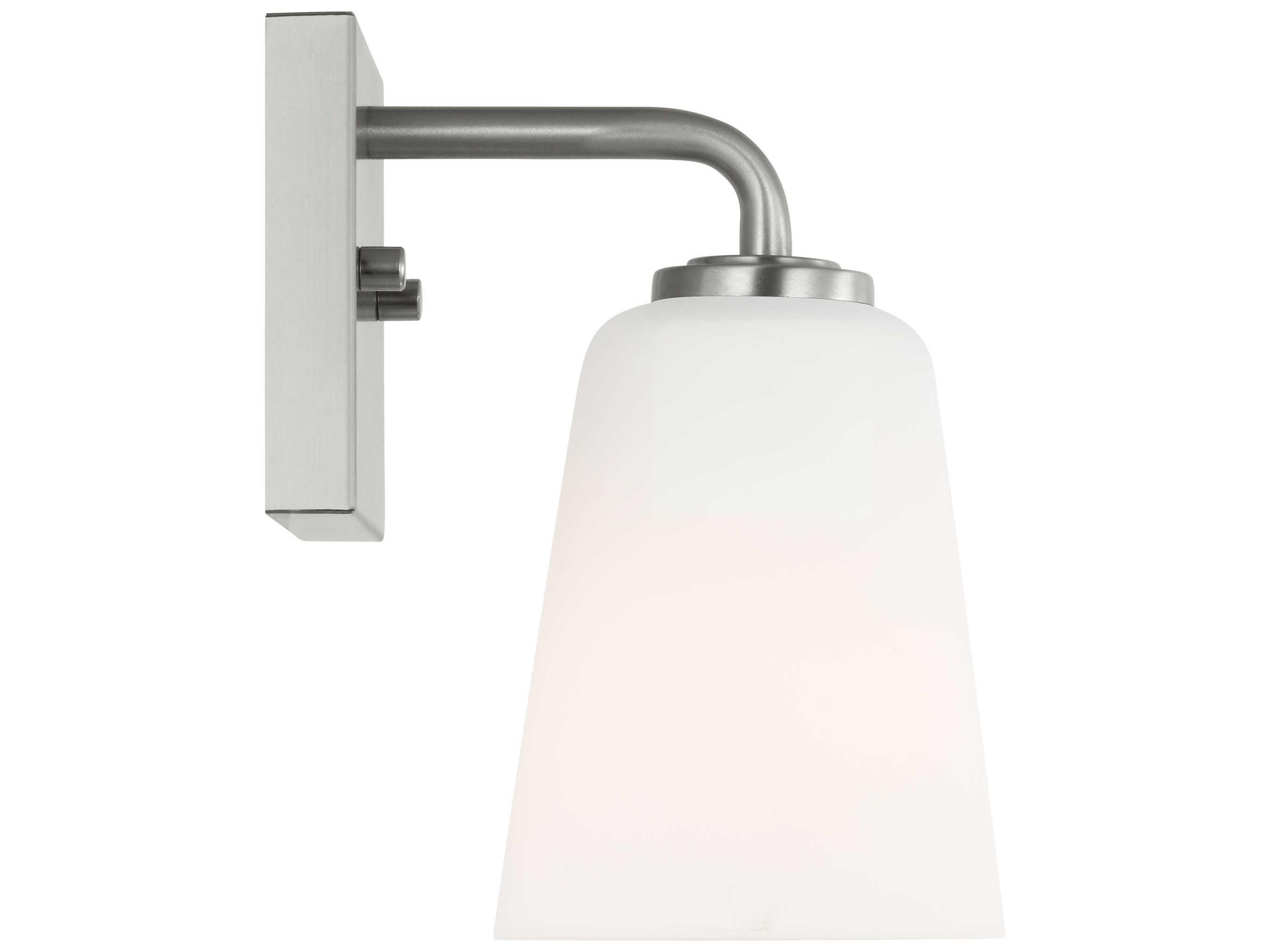 Generation Lighting Miles 1-Light Brushed Nickel Wall Sconce